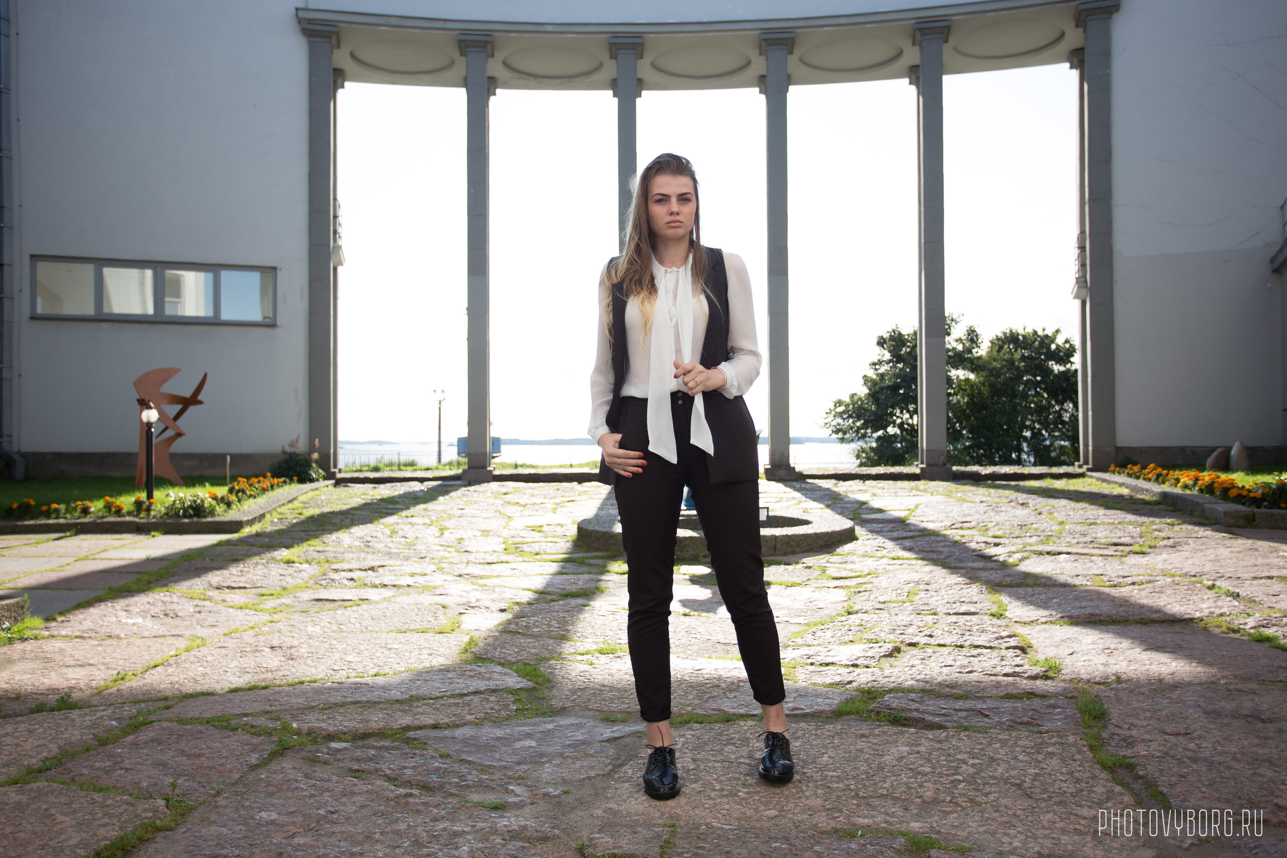 Фотосессия на улицах Выборга