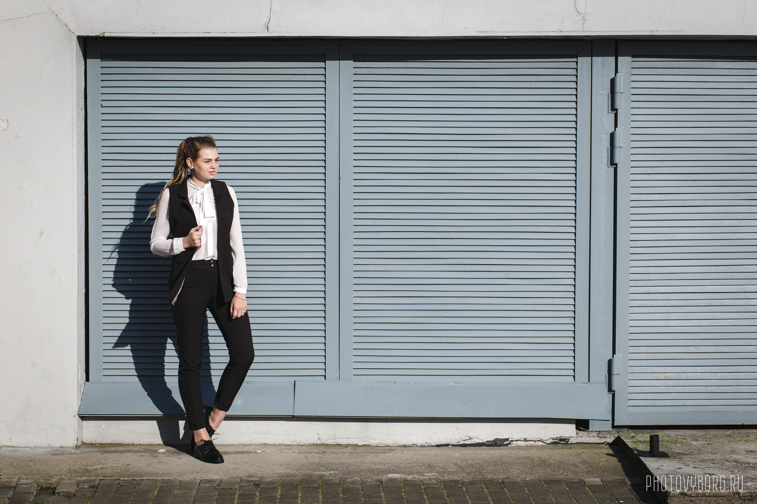 Фотосессия на улицах Выборга