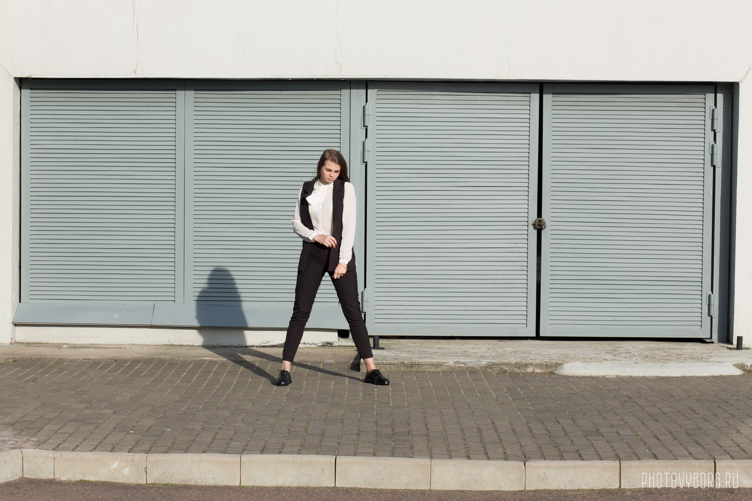 Фотосессия на улицах Выборга