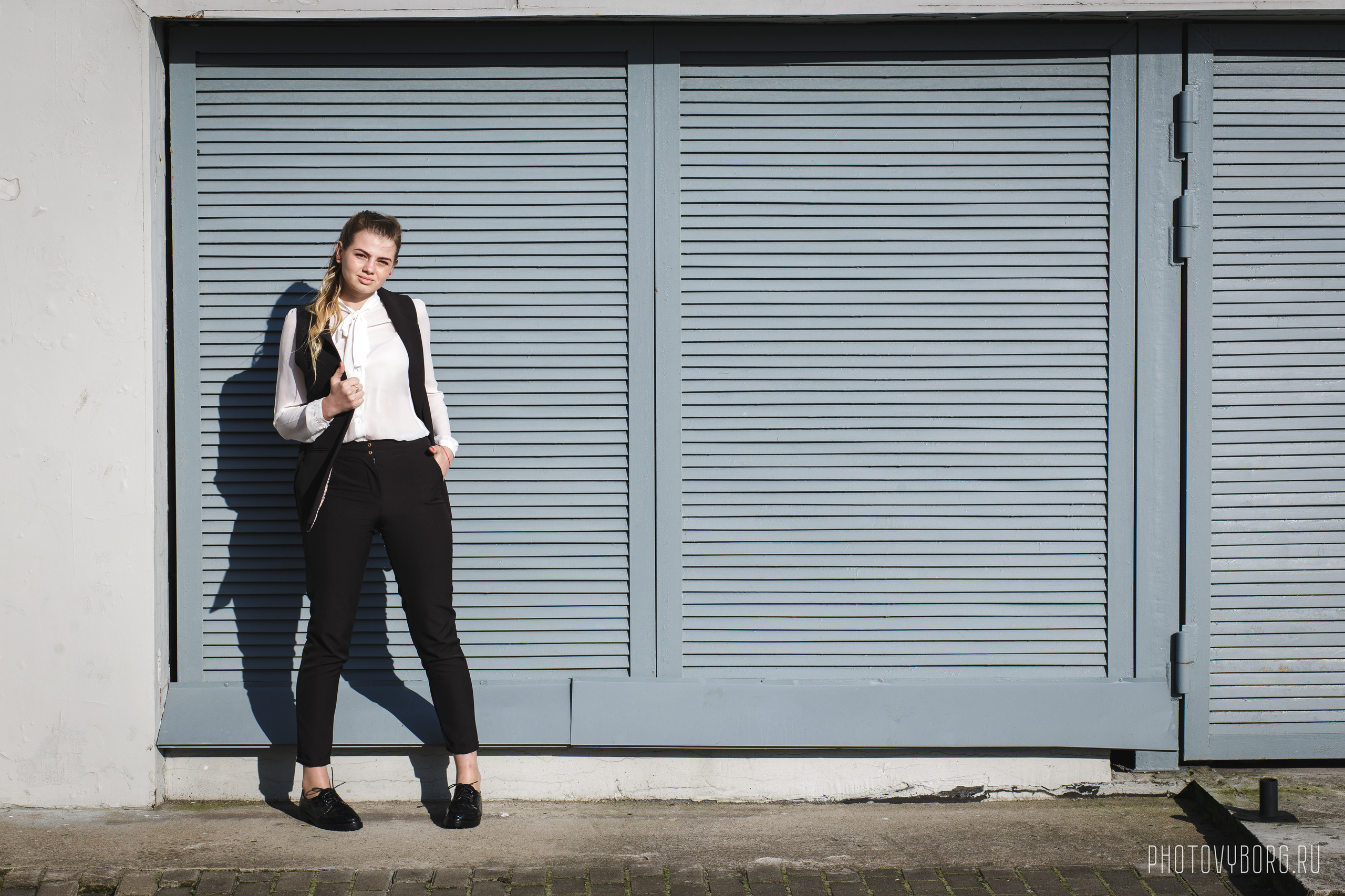 Фотосессия на улицах Выборга