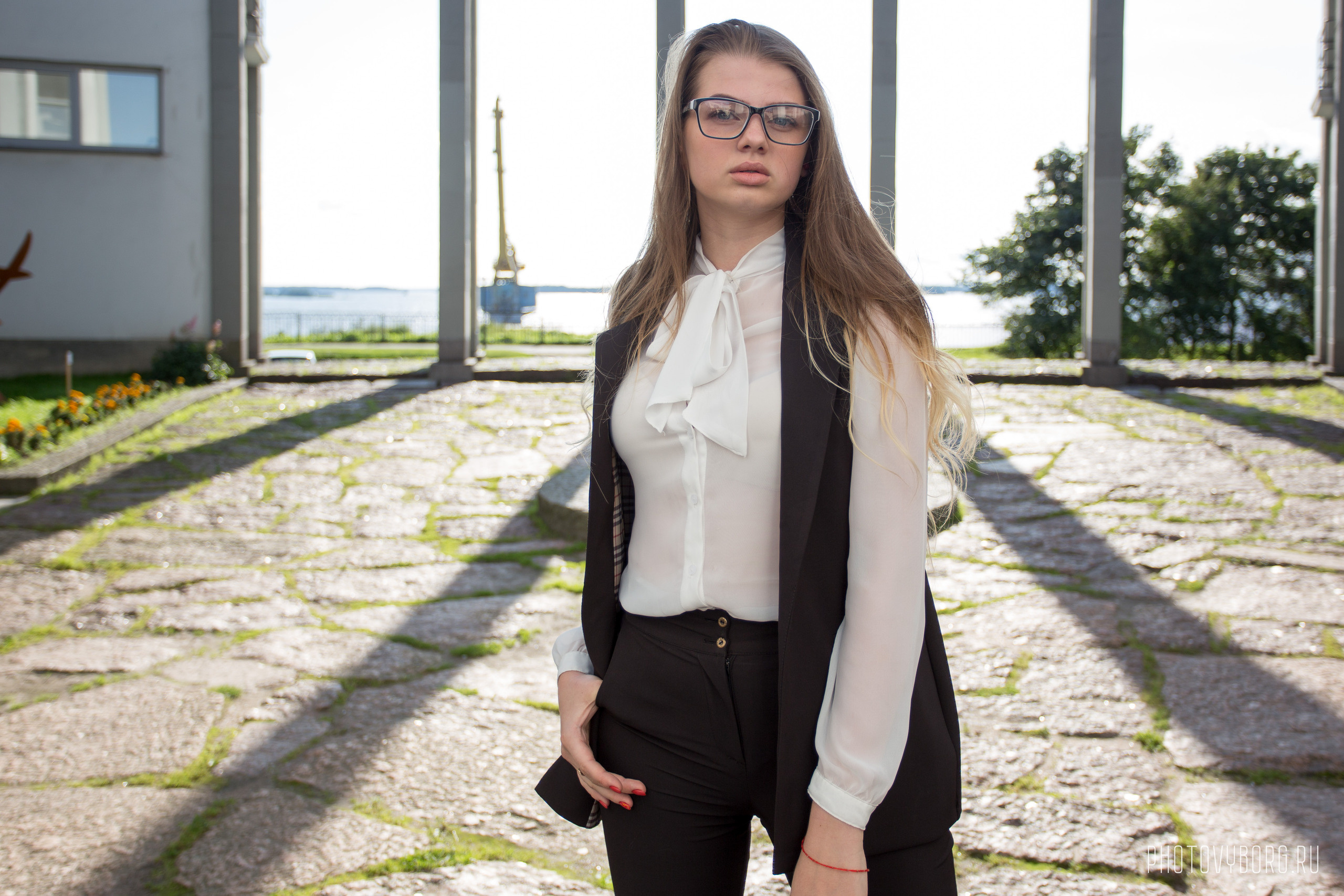 Фотосессия на улицах Выборга