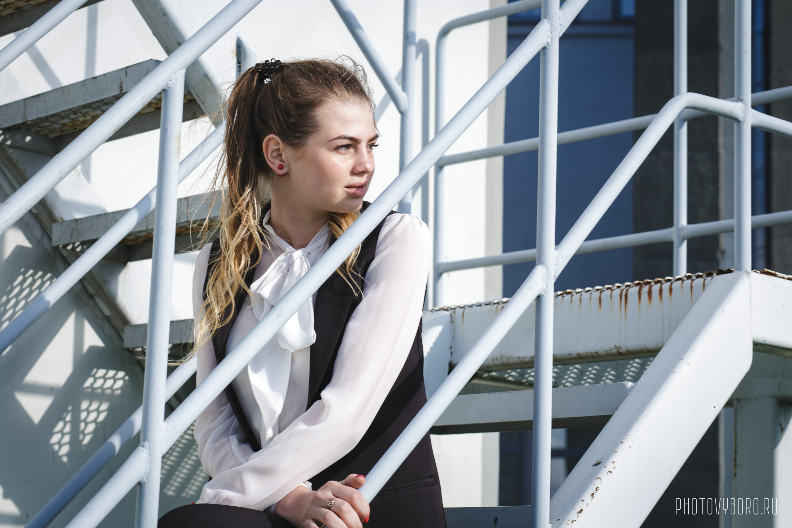 Фотосессия на улицах Выборга