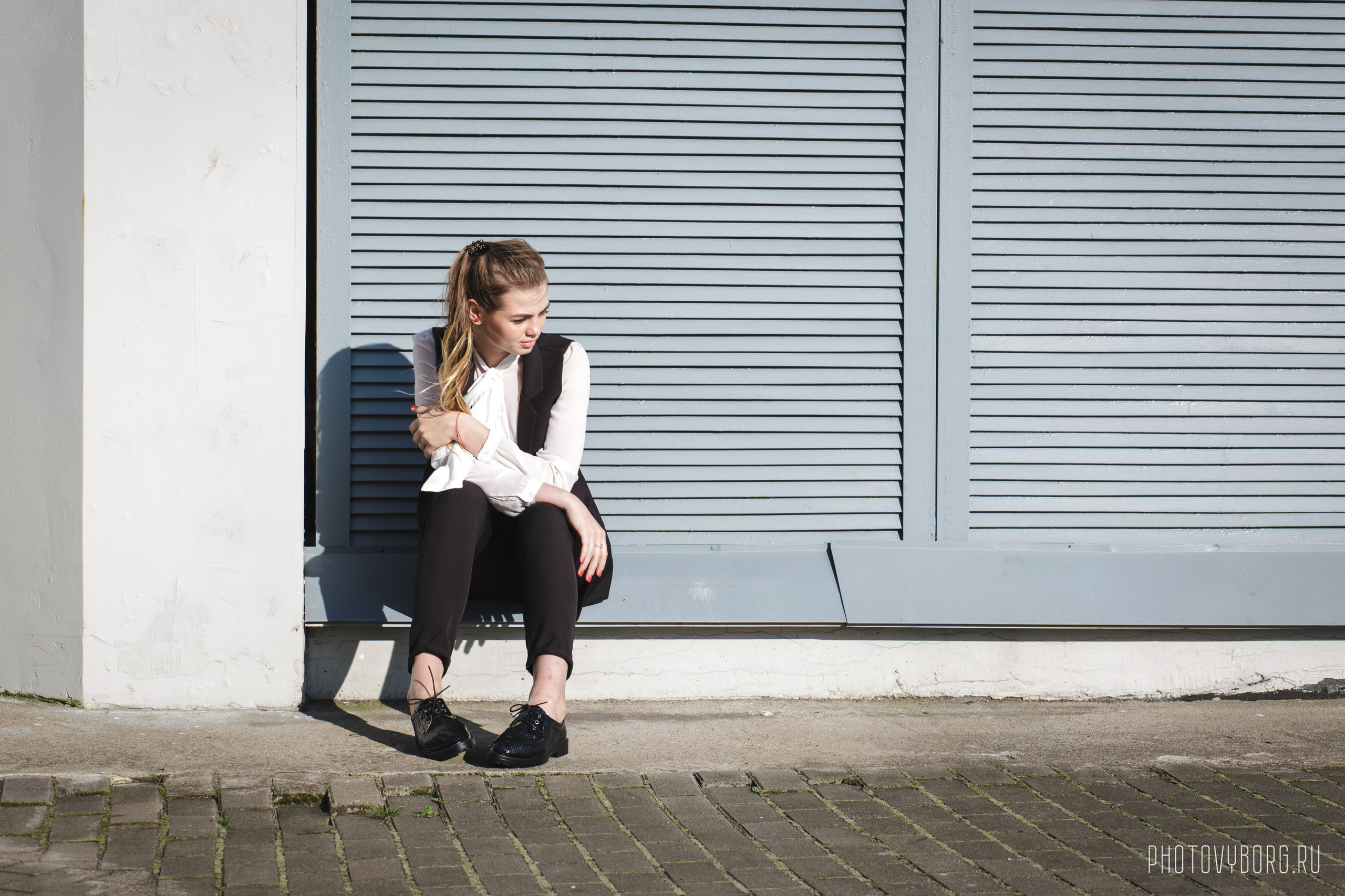 Фотосессия на улицах Выборга