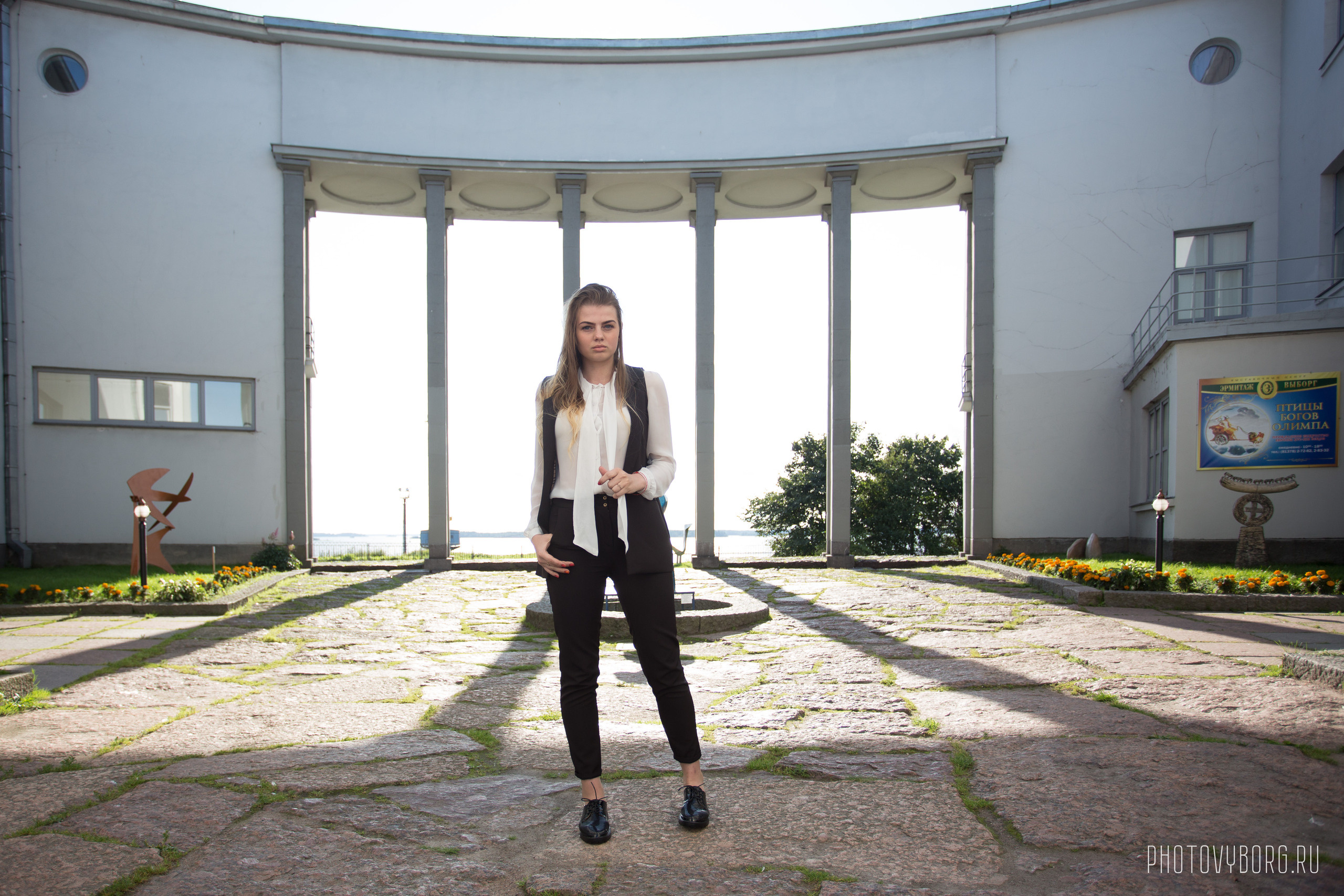 Фотосессия на улицах Выборга