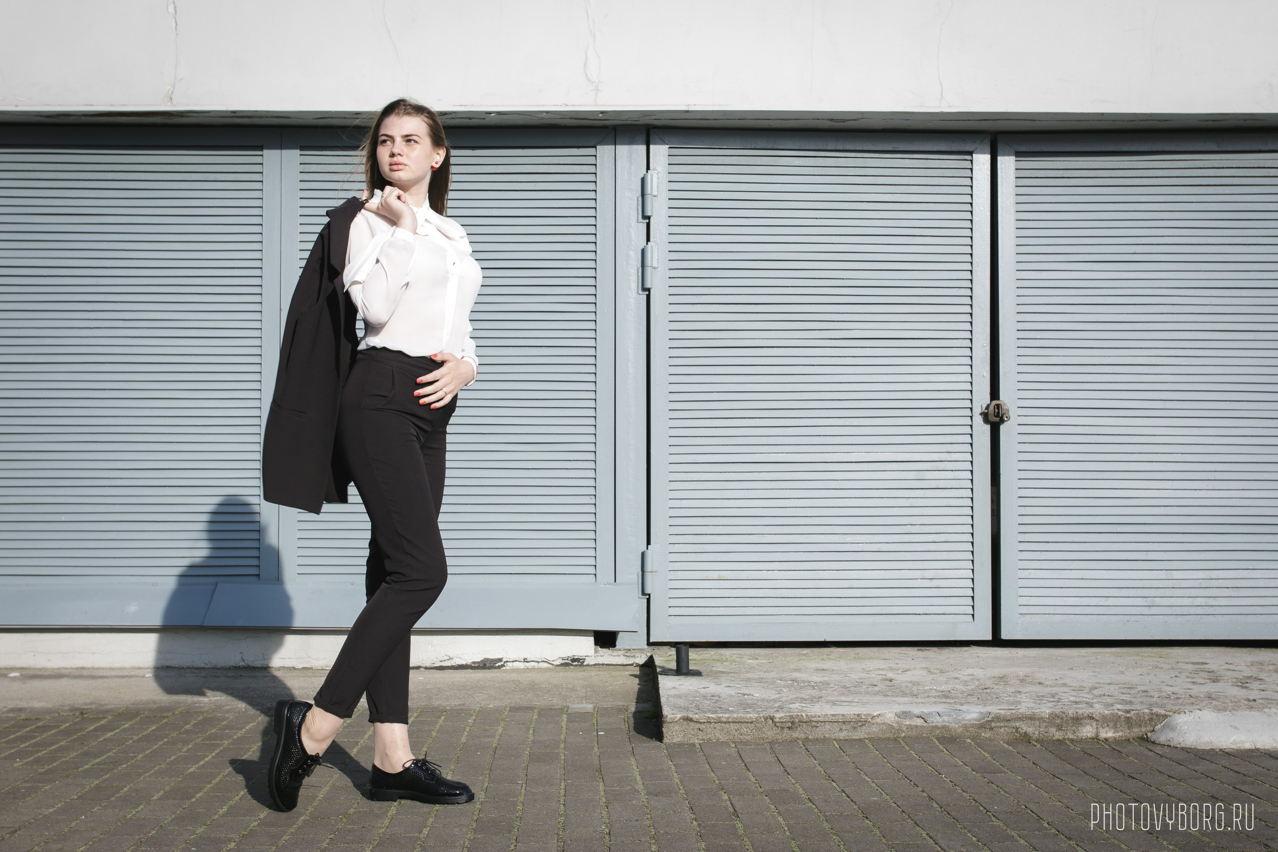 Фотосессия на улицах Выборга