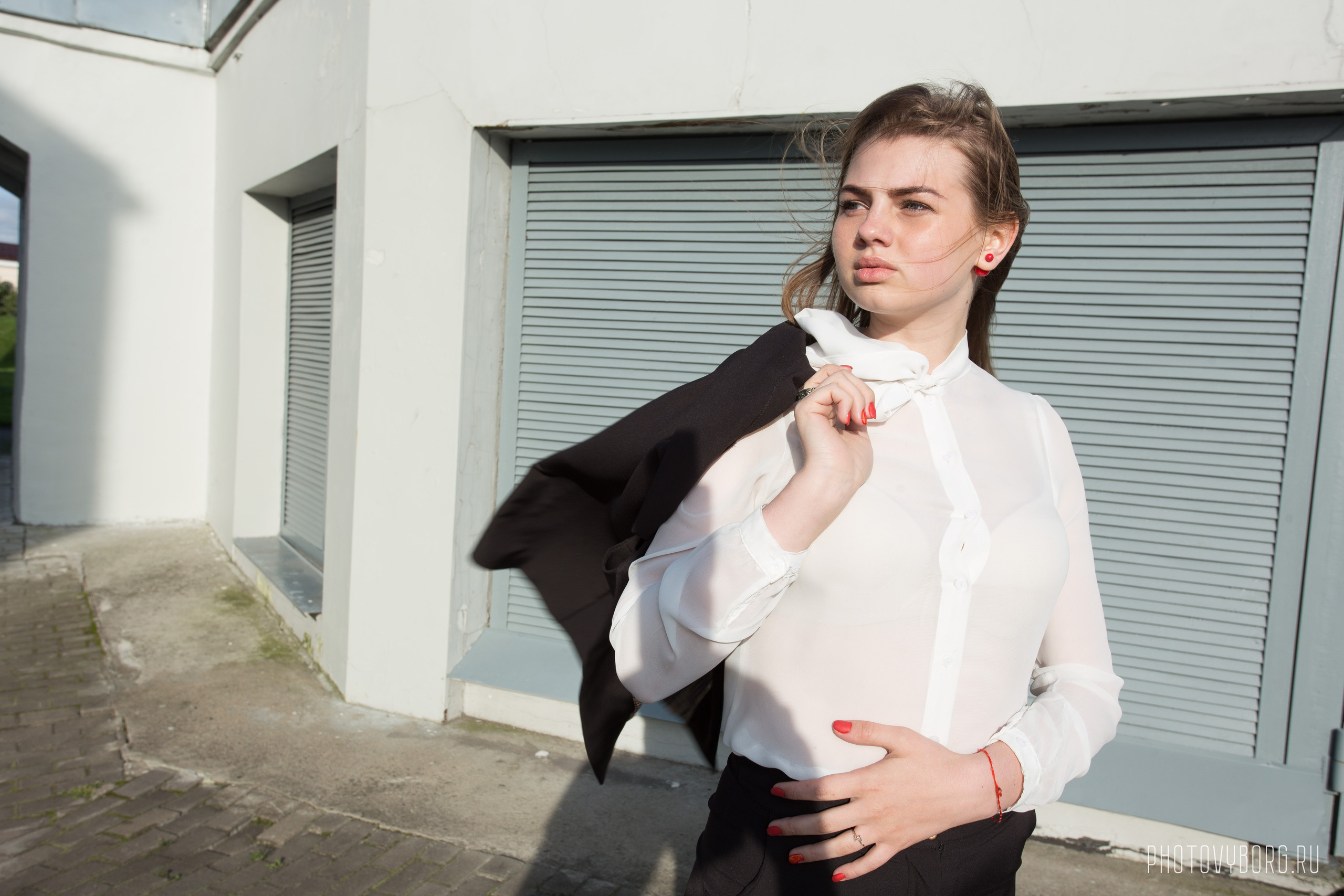 Фотосессия на улицах Выборга