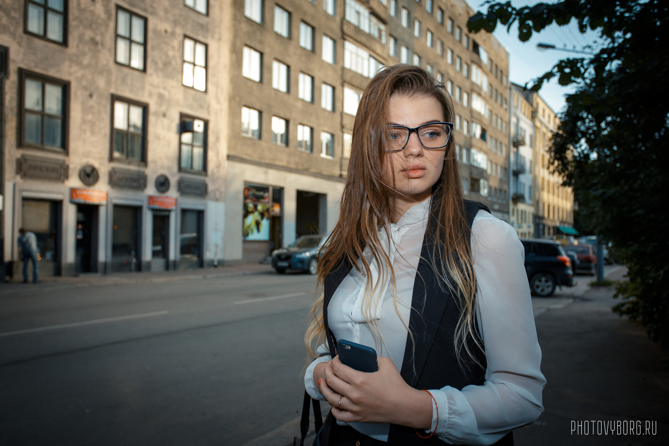 Фотосессия на улицах Выборга