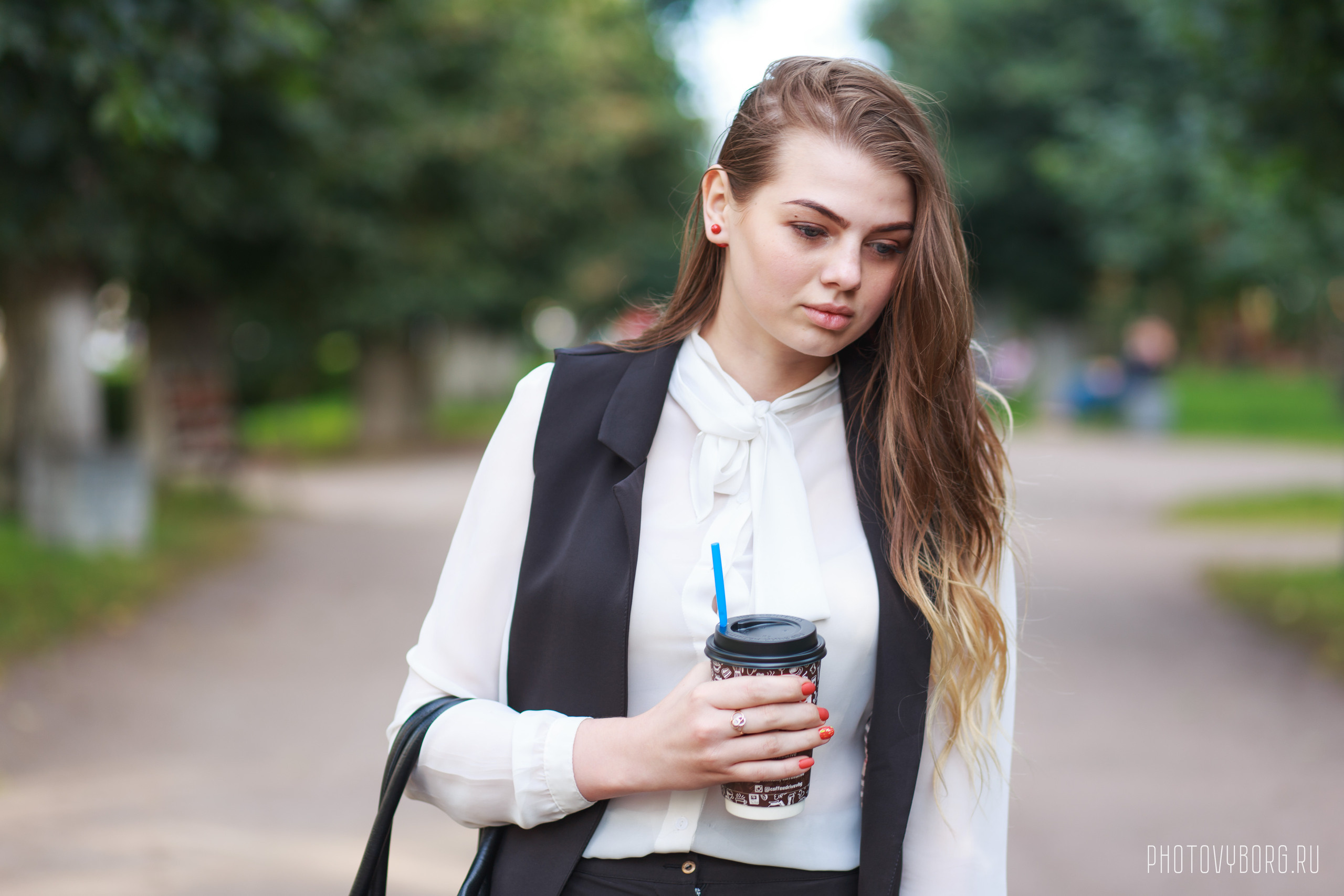 Фотосессия на улицах Выборга