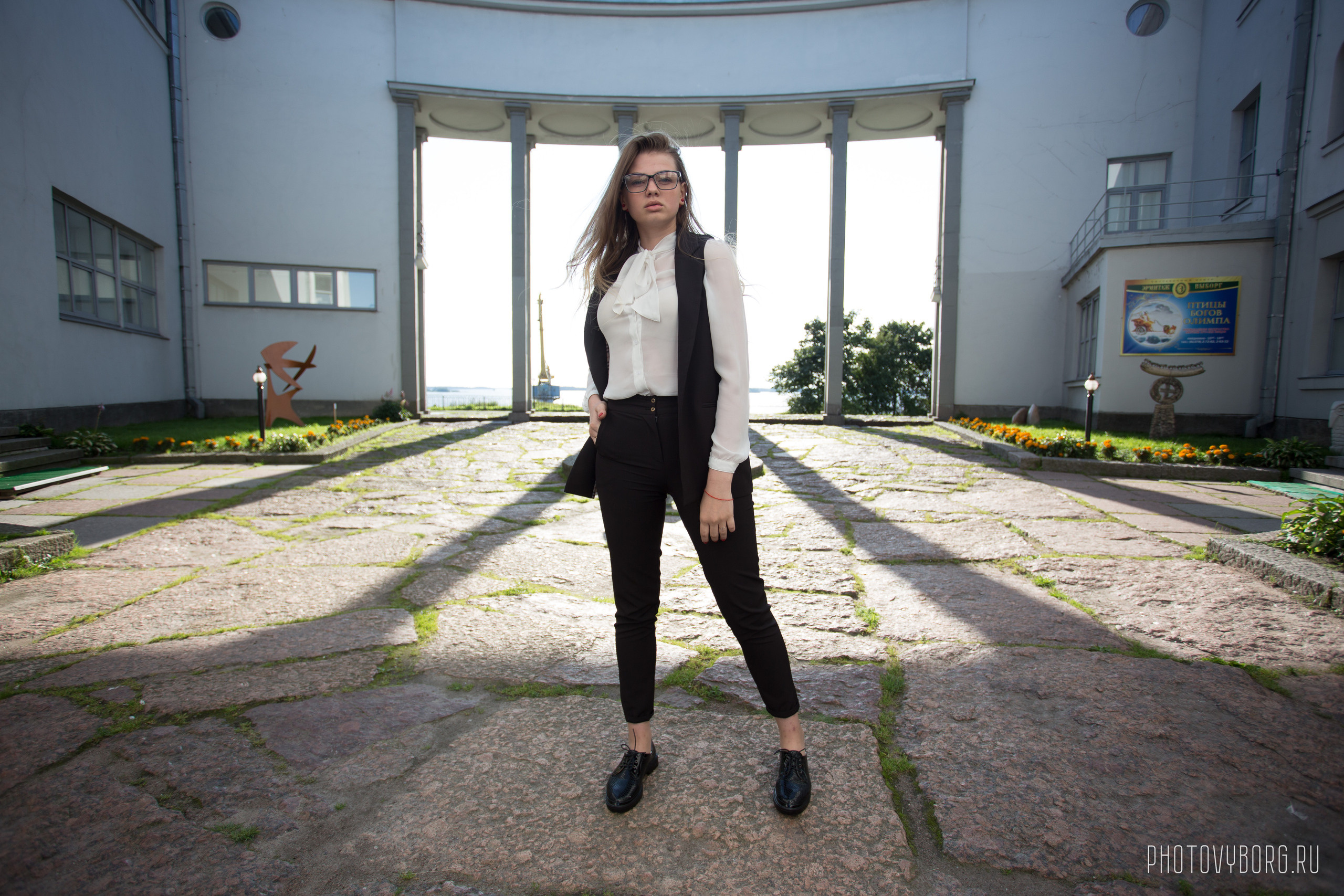 Фотосессия на улицах Выборга