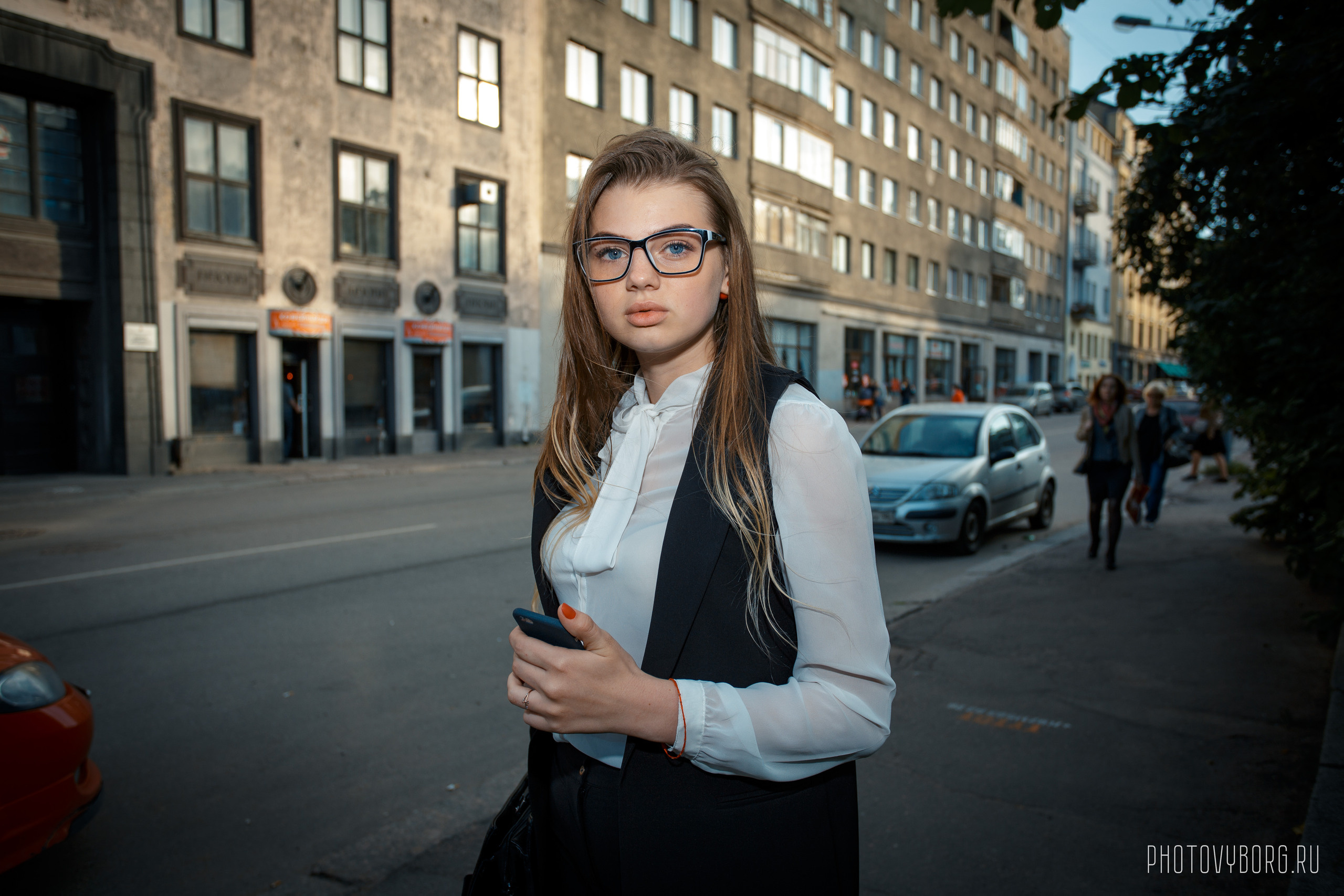 Фотосессия на улицах Выборга