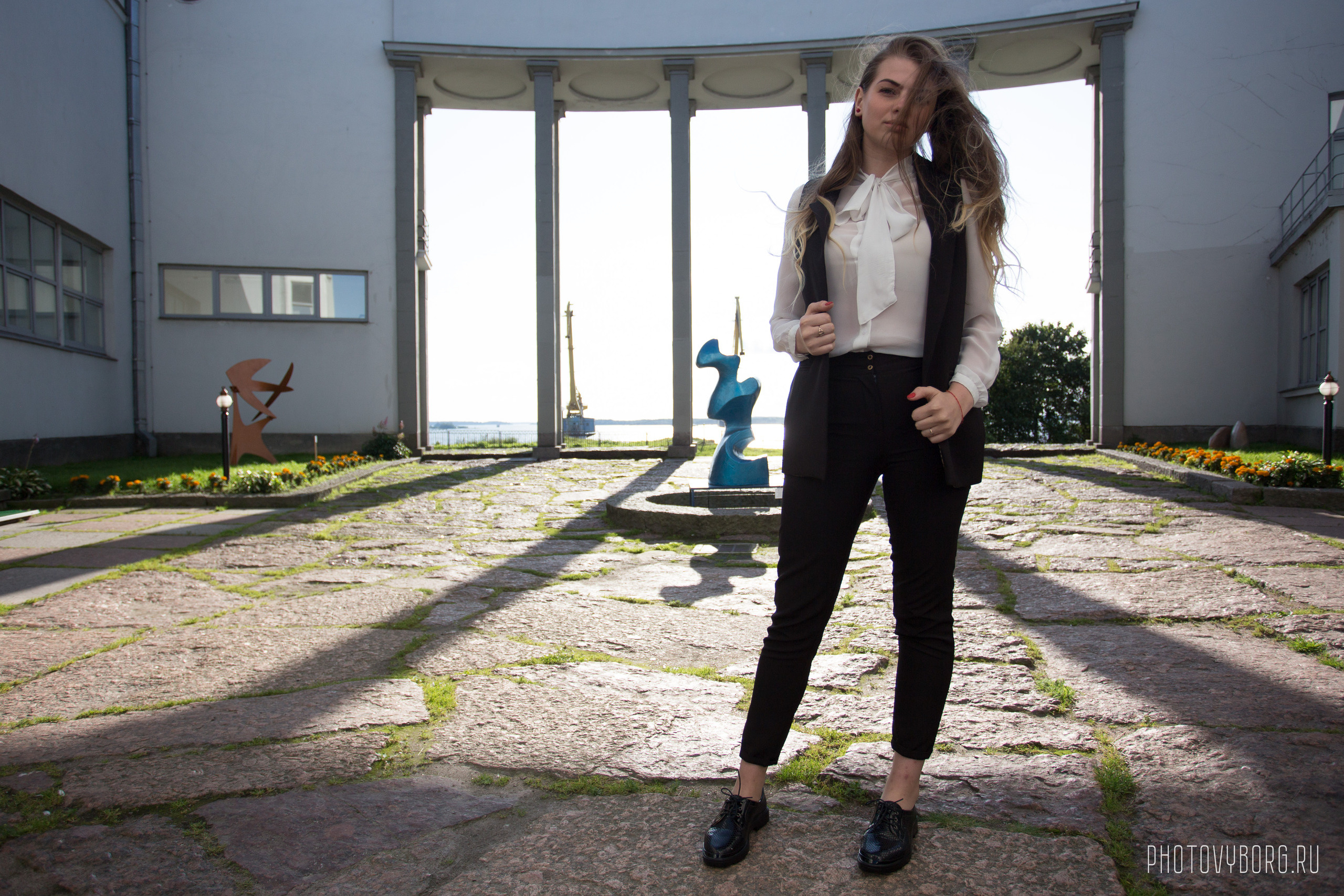 Фотосессия на улицах Выборга