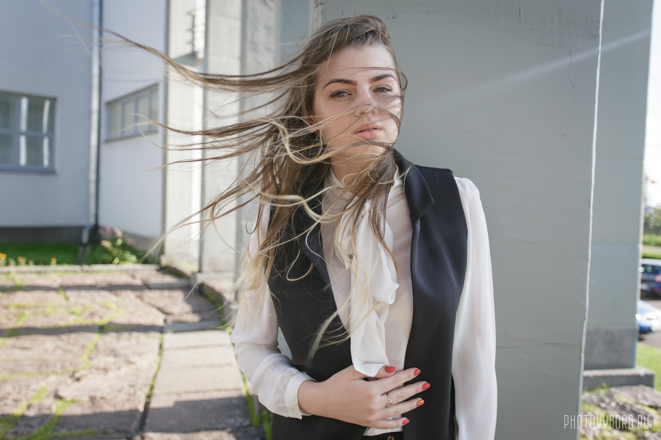 Фотосессия на улицах Выборга