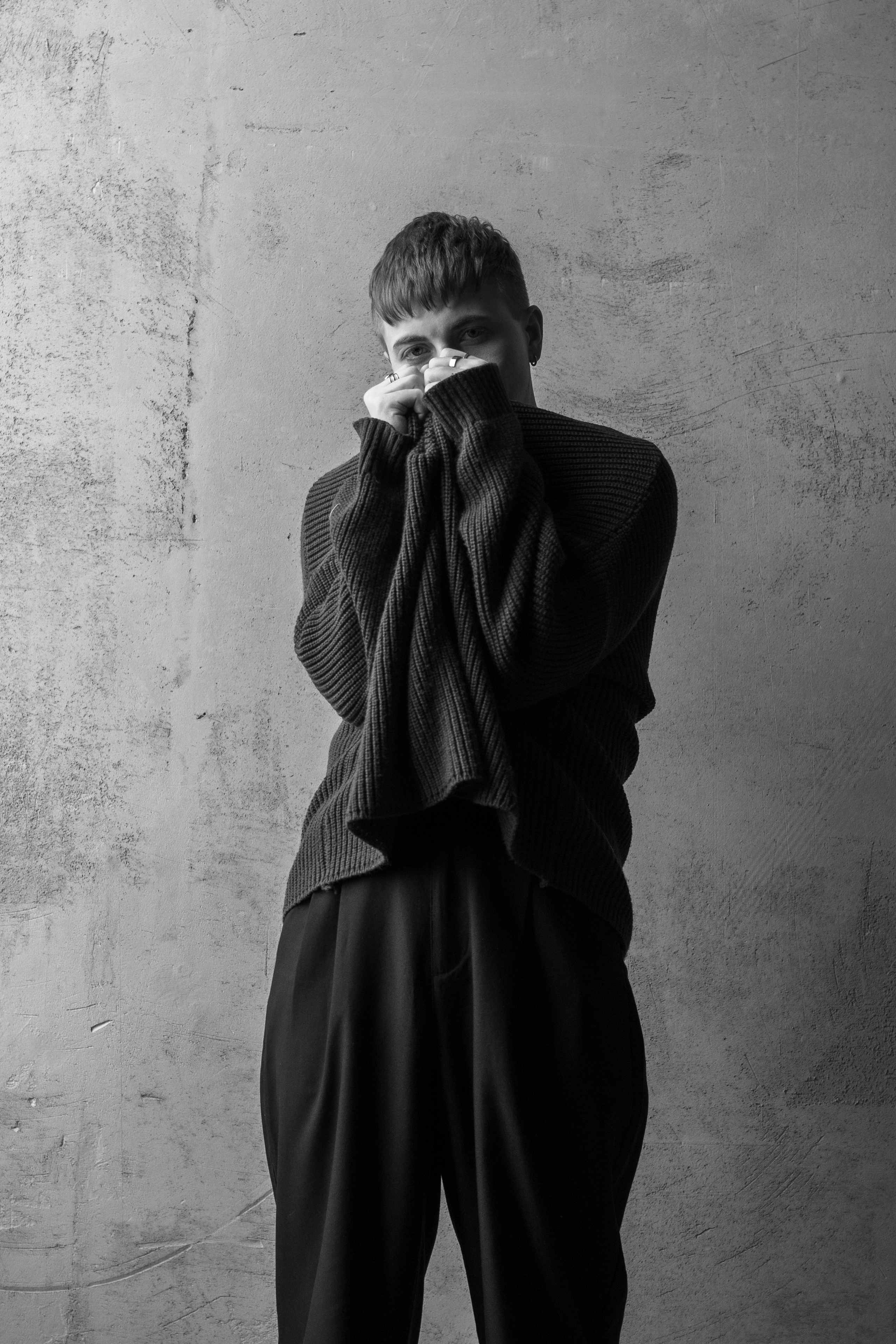 Мужской черно-белый портрет. Фотограф и видеограф в Москве Анна Матюхина