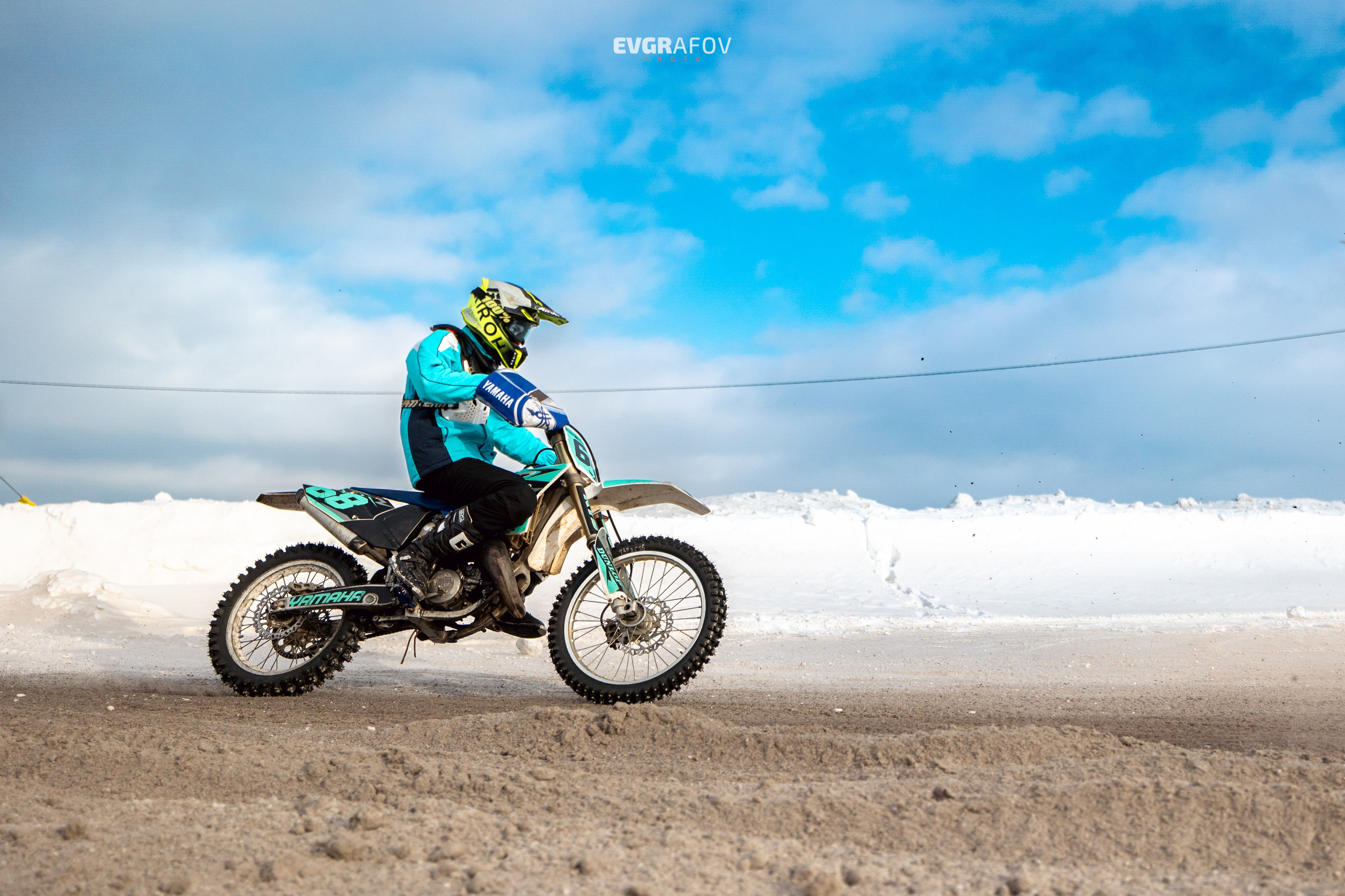 Открытый кубок Республики Татарстан по мотокроссу 3 этап. 4 февраля 2024 г. Фотограф Евграфов Александр