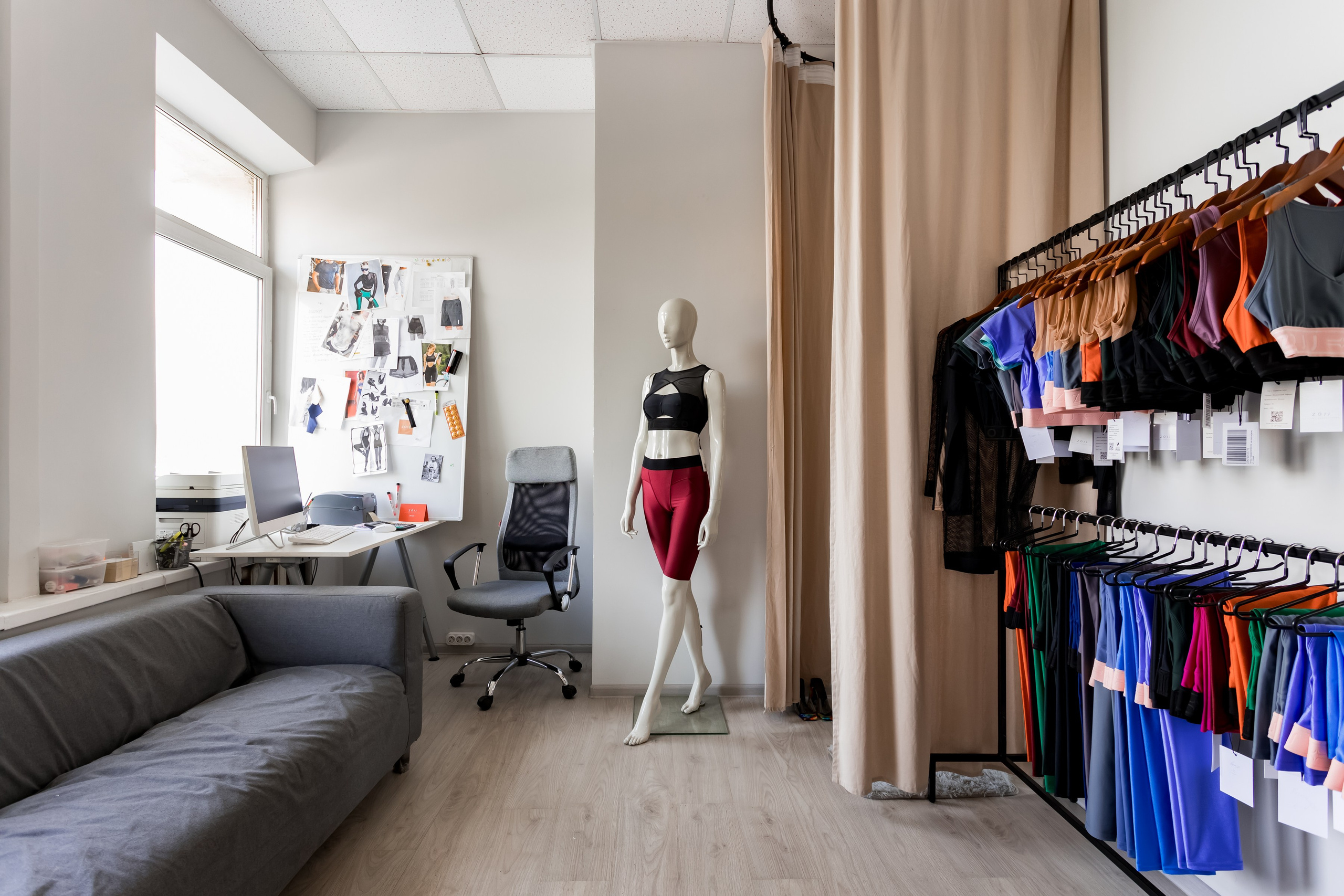 Интернет-магазин женской спортивной одежды Zojj. Интерьеры, Контент, Портреты | Фотограф в Москве Дани Терно