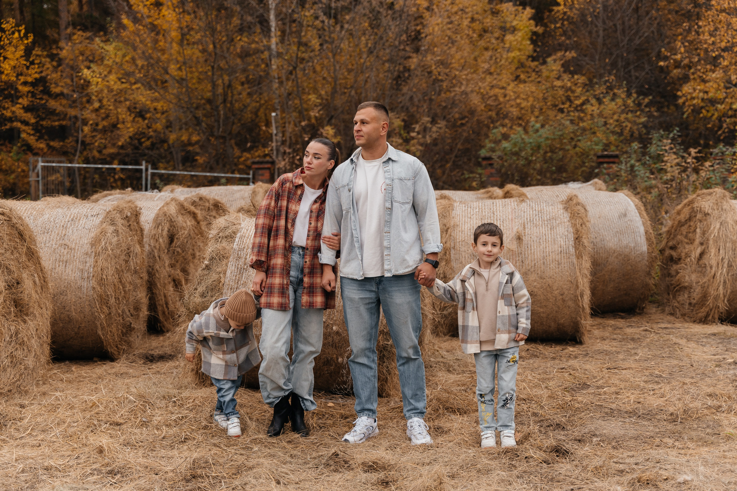 Никита, Аня, Лёва и Миша