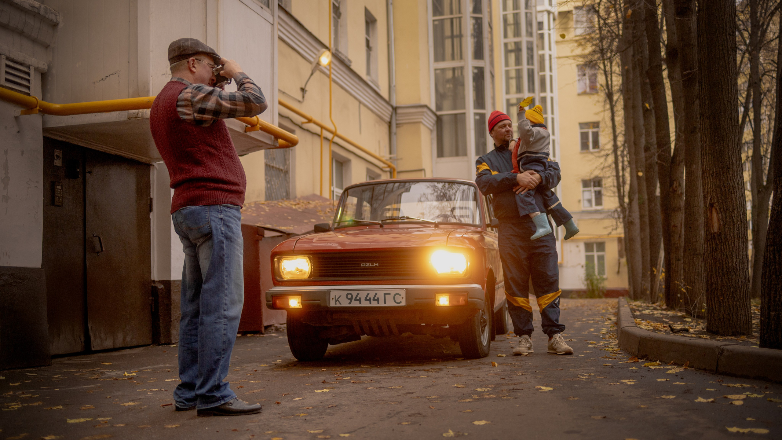 История про оранжевую удачу. Семейный и детский фотограф Рядчикова Екатерина Москва