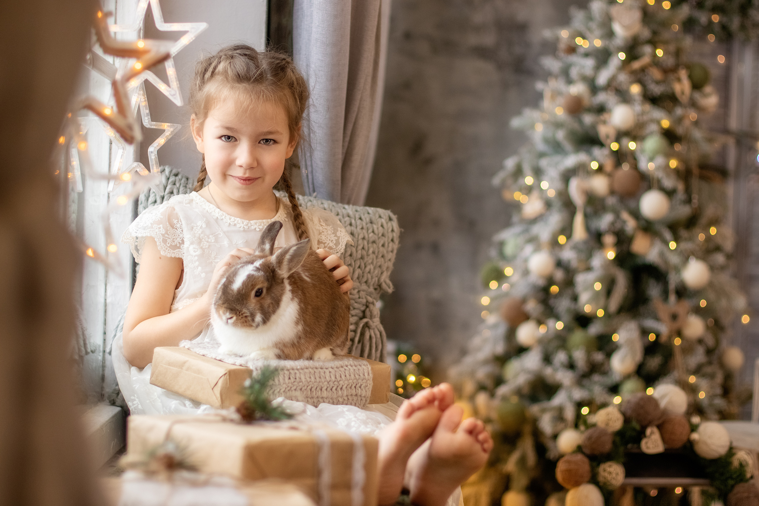 Новогодние съемки. Семейный и детский фотограф в Москве Наталья Арутюнова