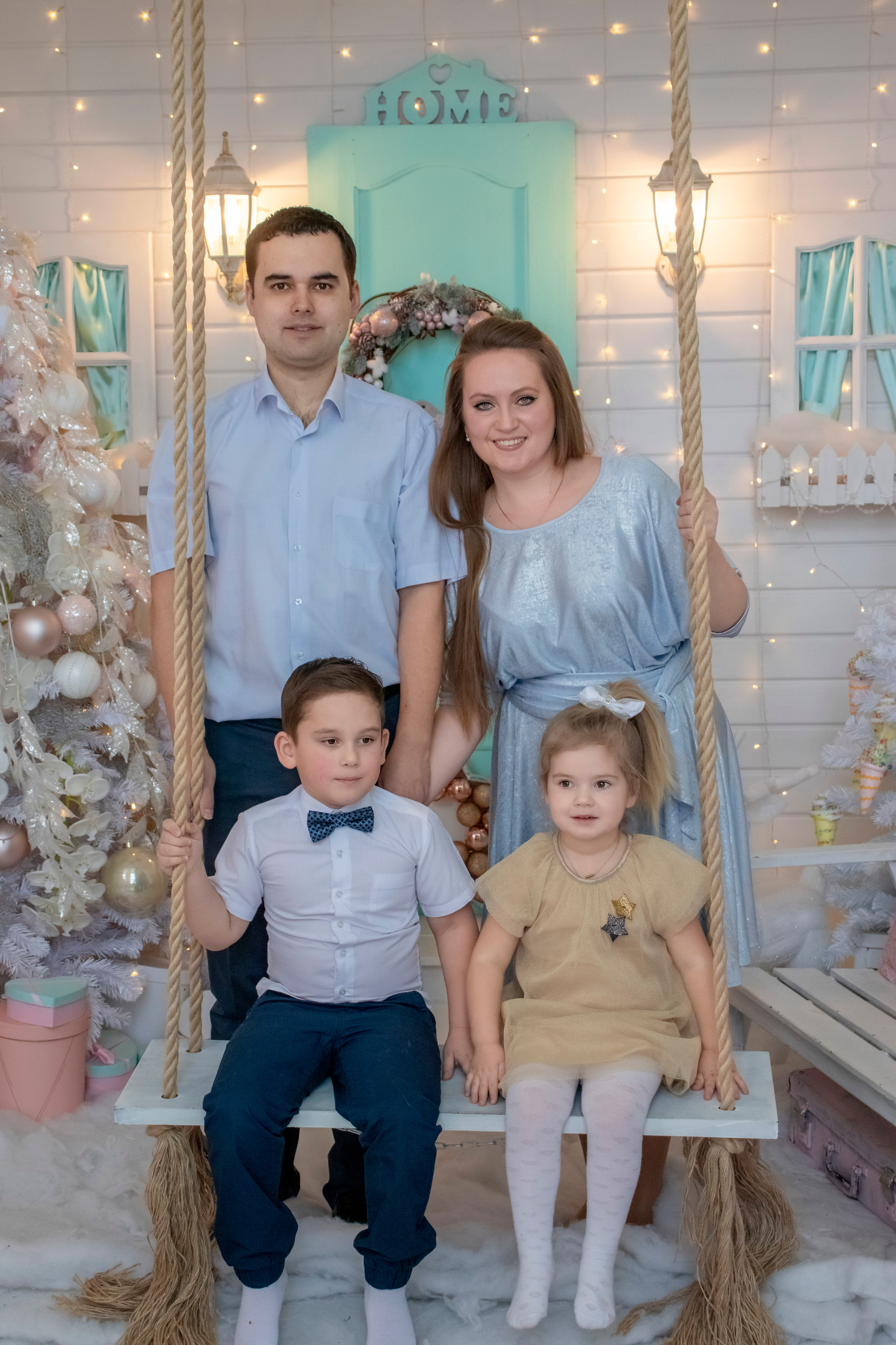 Новогодние съемки. Семейный и детский фотограф в Москве Наталья Арутюнова