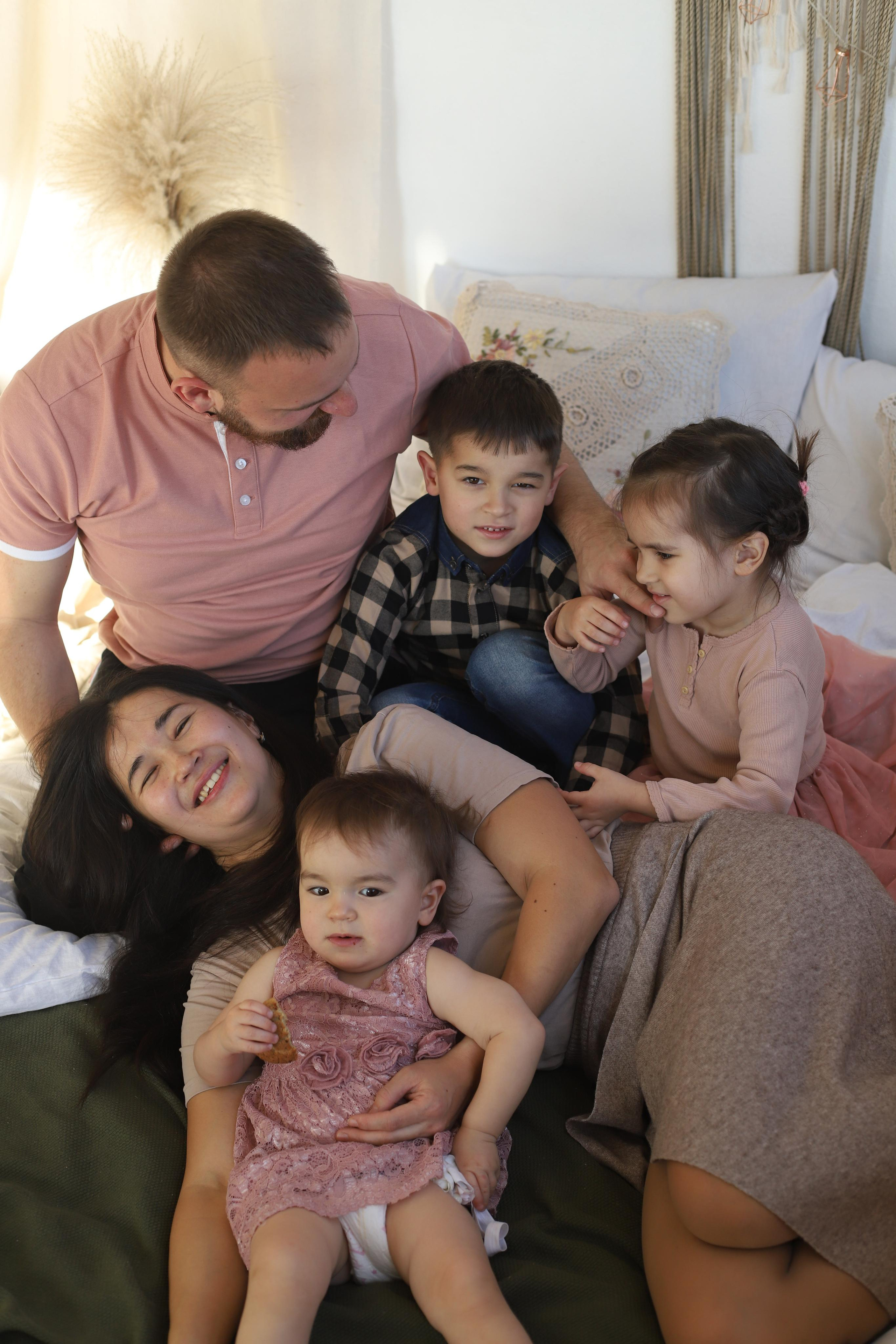 Семья Антона и Гали. Семейный и детский фотограф в Москве Наталья Арутюнова