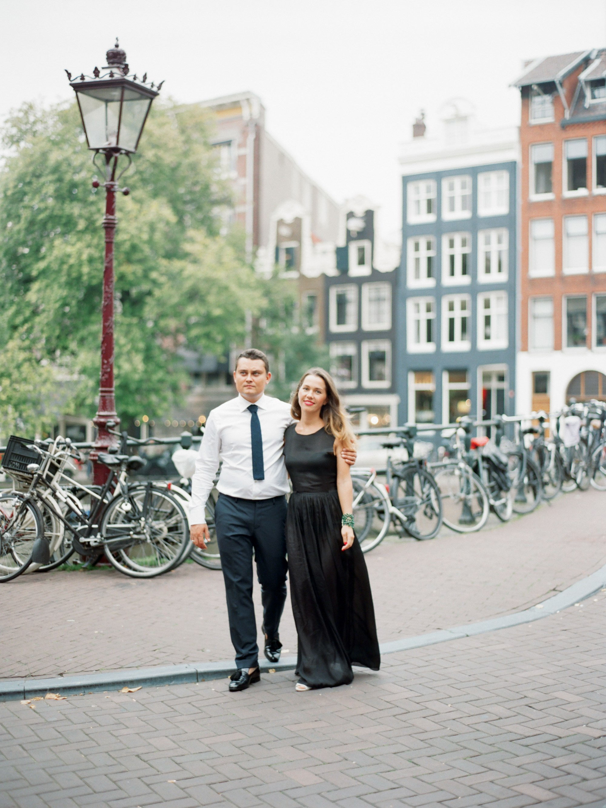 Лиза и Юрий, годовщина в Амстердаме. Изящная фотография | Ксения Милушкина