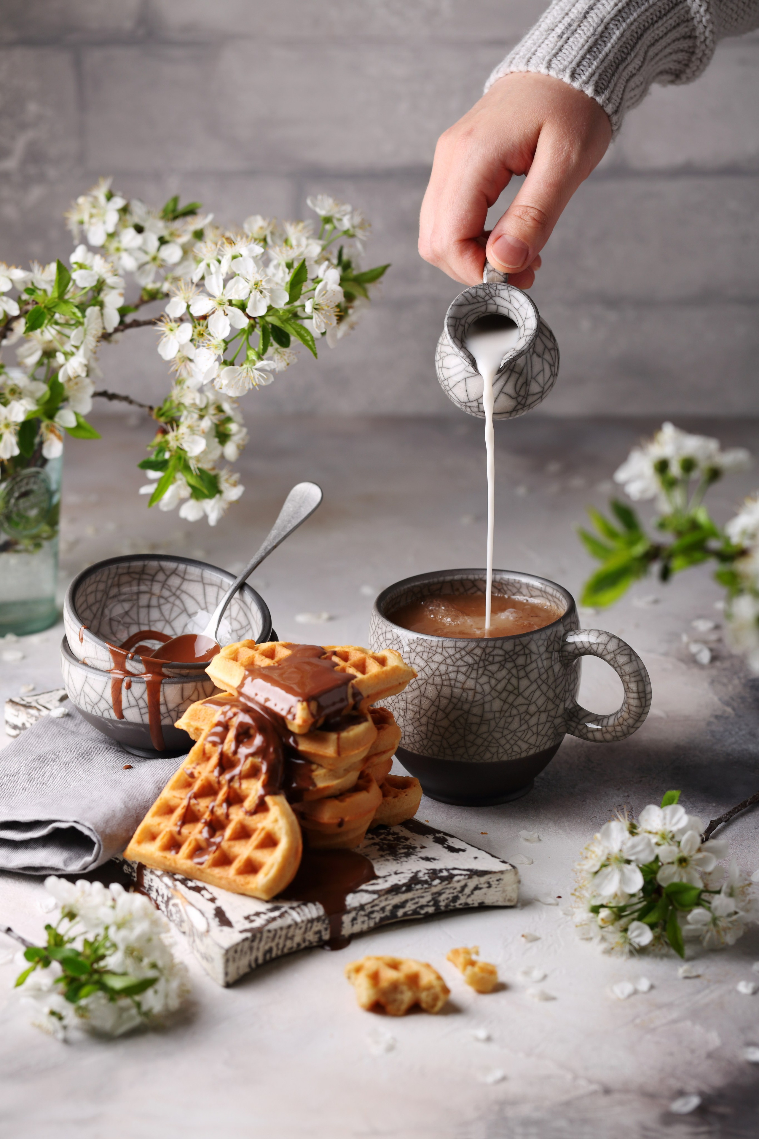 Посуда кракле. Фуд-фотограф Оксана Голева