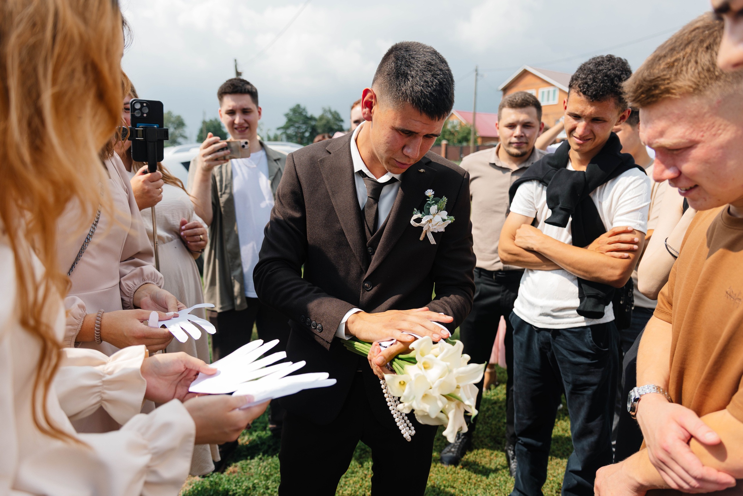 Съёмка выкупа. Свадебный фотограф видеограф Чебоксары