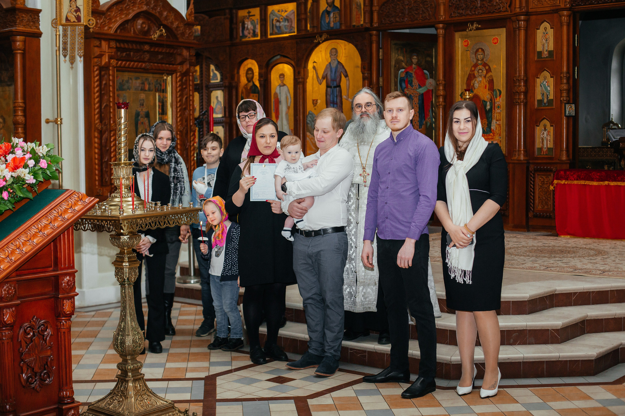 Крещение 30 апреля. Свадебный фотограф Александр Абрамов Москва / Зеленоград