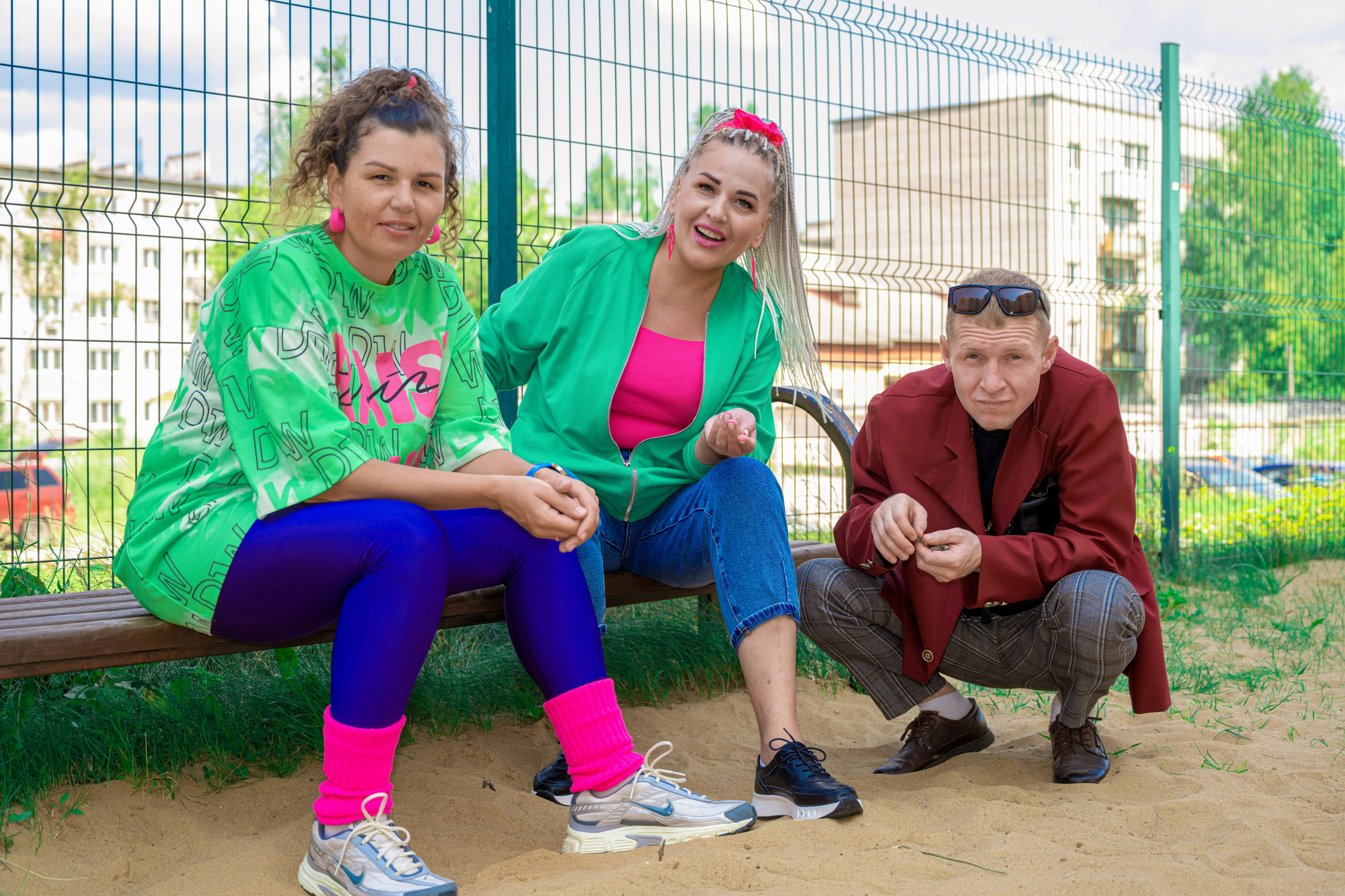 Свадьба в стиле 90-х