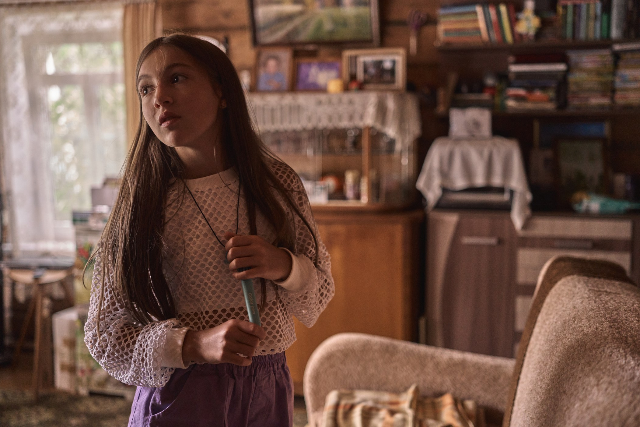 Пшеничное поле, битва Nerf и домик художницы. Фотограф Женя Пашкина