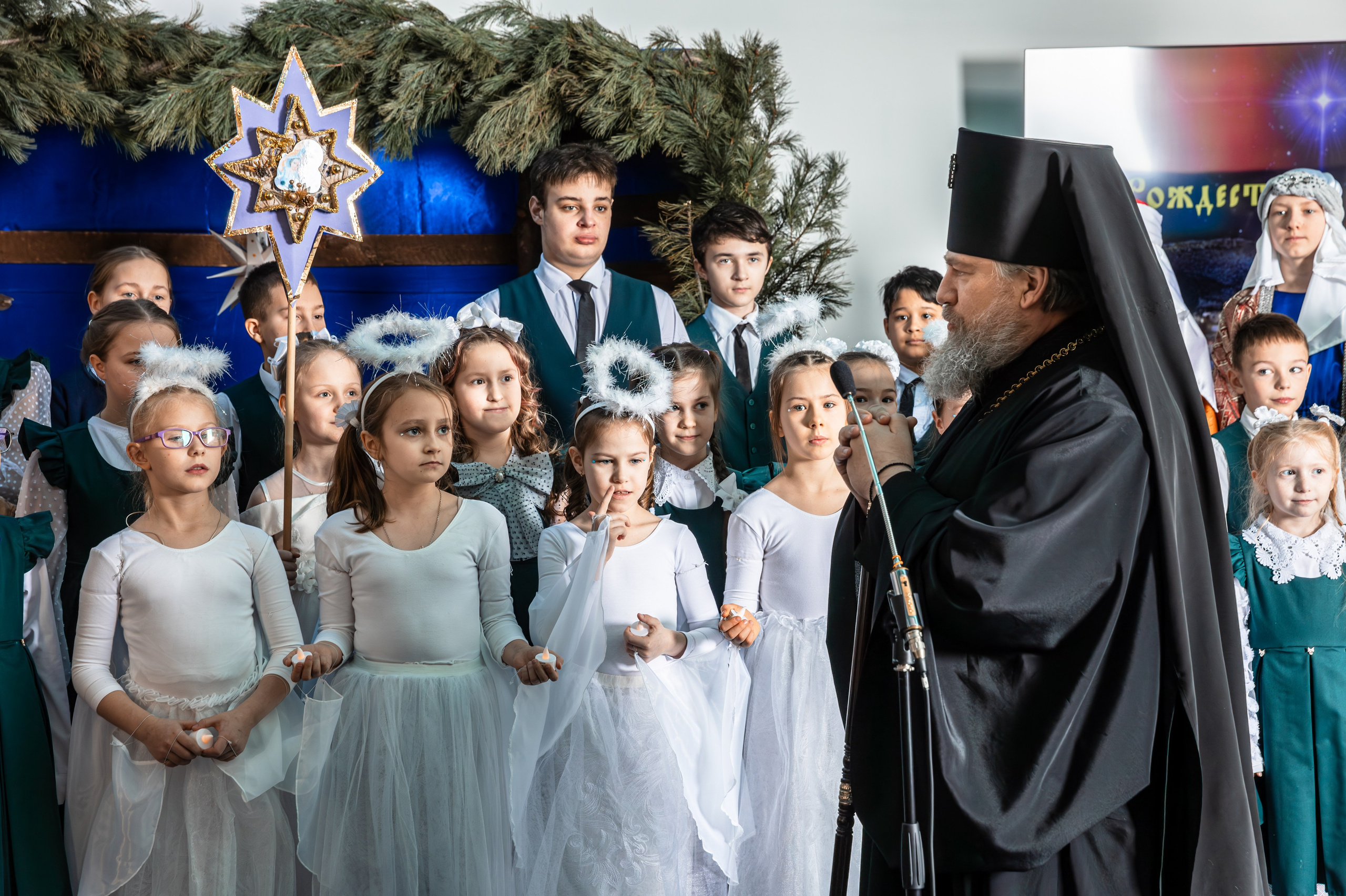 Рождество Воскресная школа 2025. Фотограф Таинств Крещение и Венчания г. Магадан Власова Ульяна