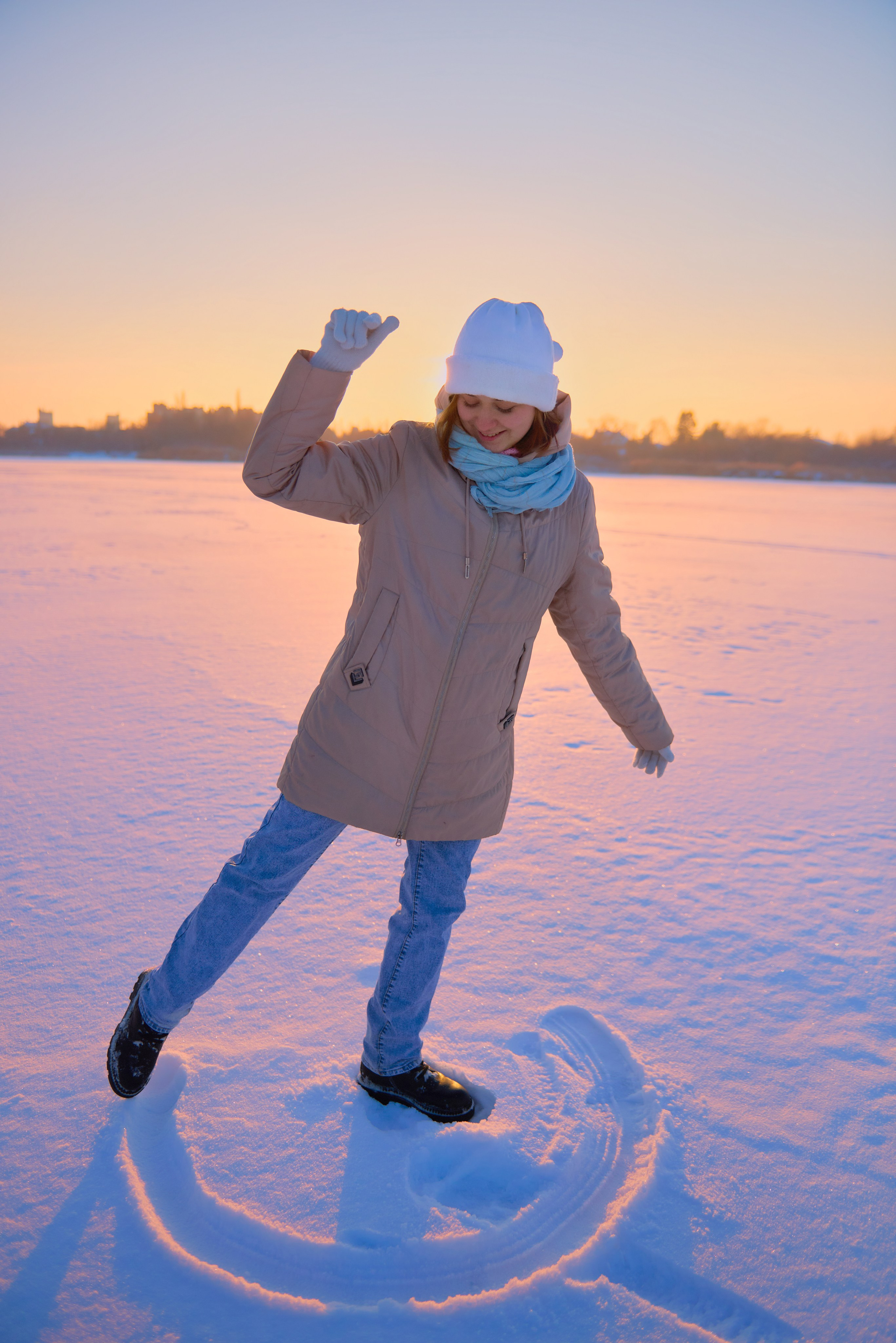 София. Зимняя фотосессия. Фотограф Евдокимов Никита. Тамбов, Москва