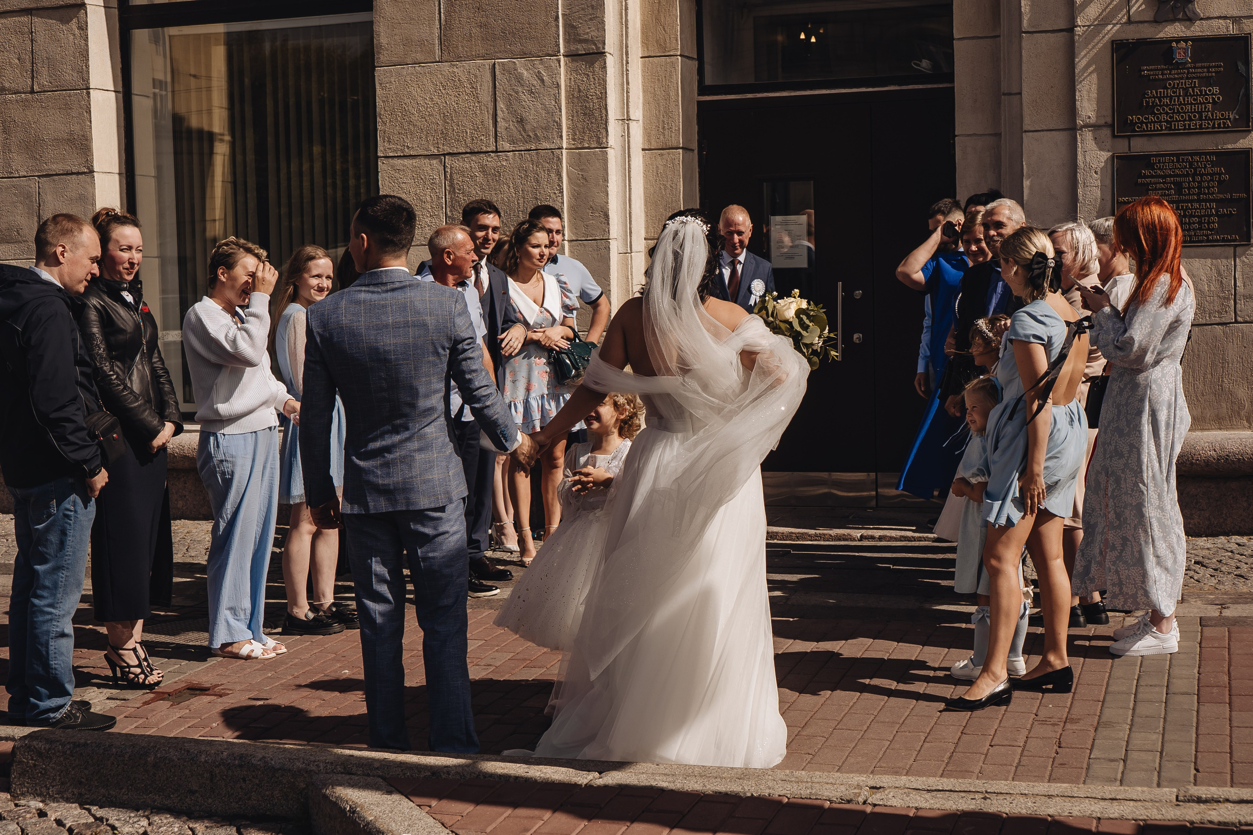 СВАДЕБНАЯ СЬЕМКА В ЗАГСЕ НА МОСКОВСКОМ ПРОСПЕКТЕ. Профессиональный фотограф, Санкт-Петербург — Виктория Богомолова