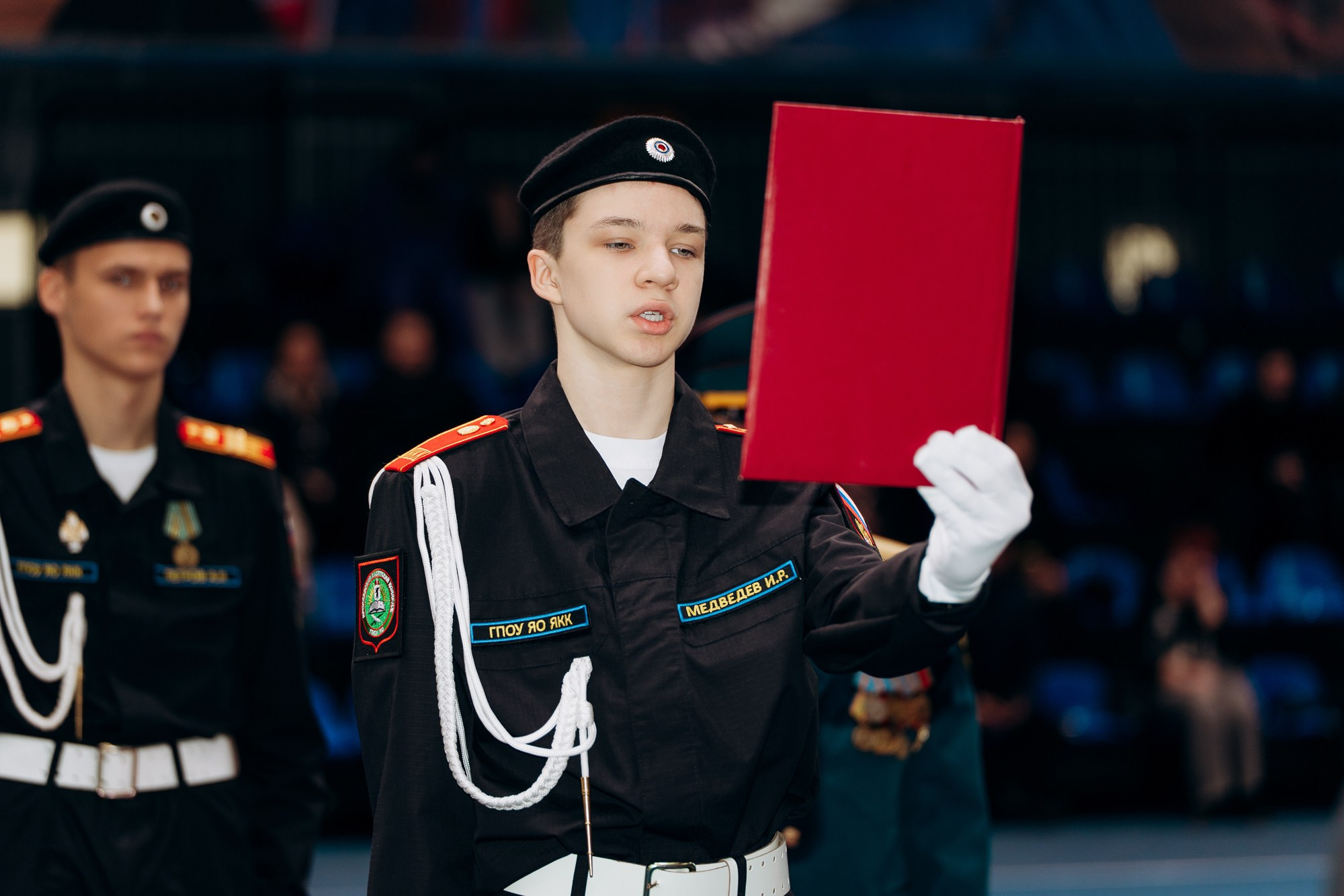 Принятие присяги кадетами. Свадебный и репортажный фотограф в Ярославле Евгений Сальников