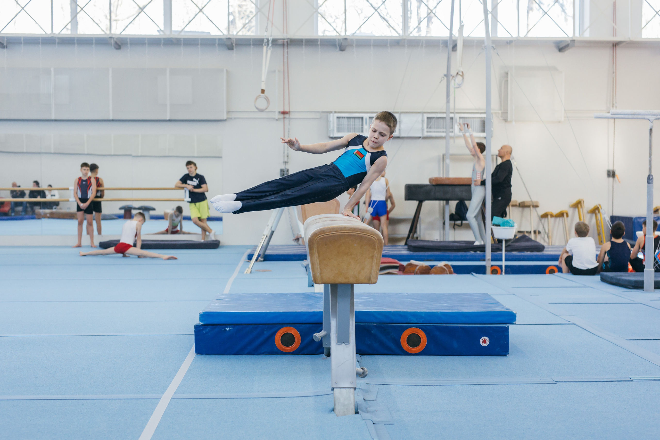 Съёмка для СДЮШОР по спортивной гимнастике. Портретный и семейный фотограф в Минске