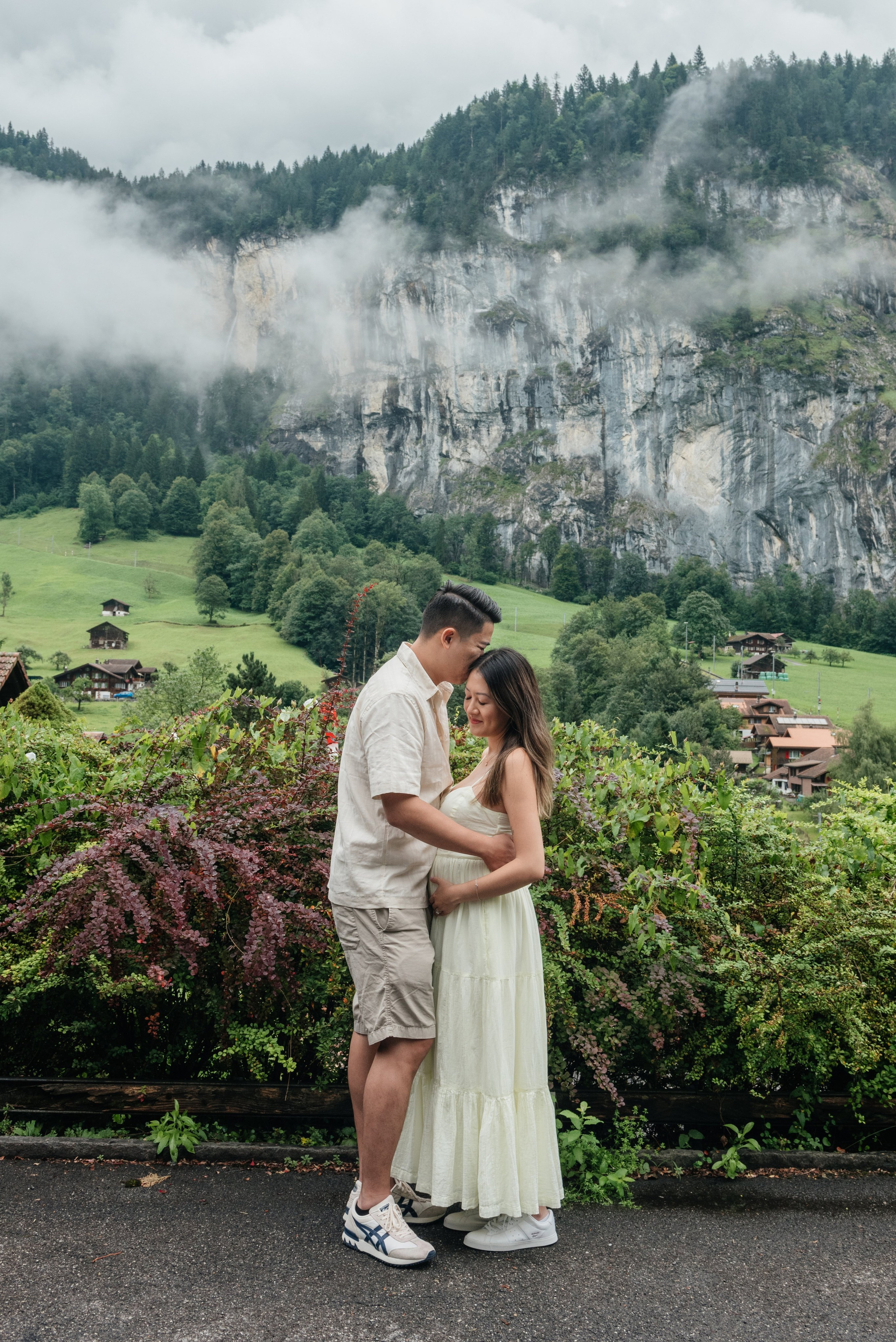 Peggy and Michael (pregnancy). Photographer in Switzerland and Europe Anna Alekseenko