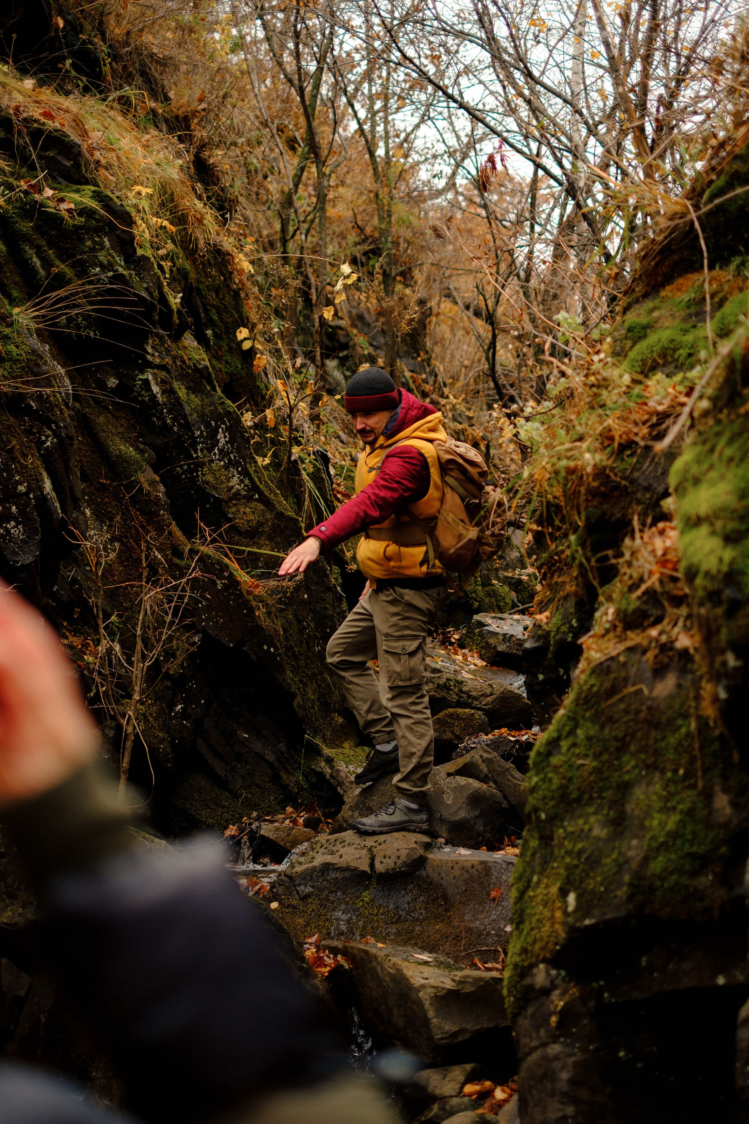 Михайловские столбы осенью. Фотограф Благовещенска Яна