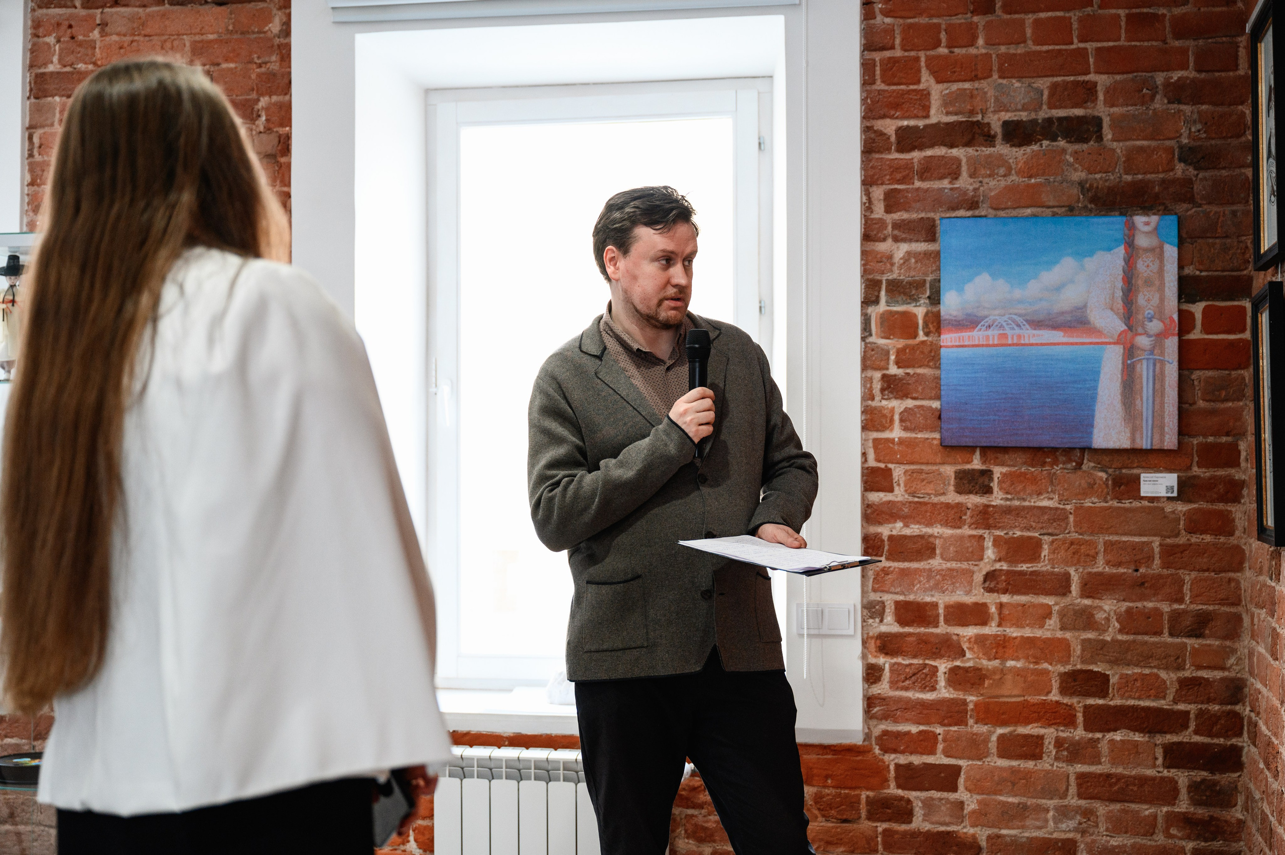 Открытие выставки «Время Z». Фотограф Захваткин Роман