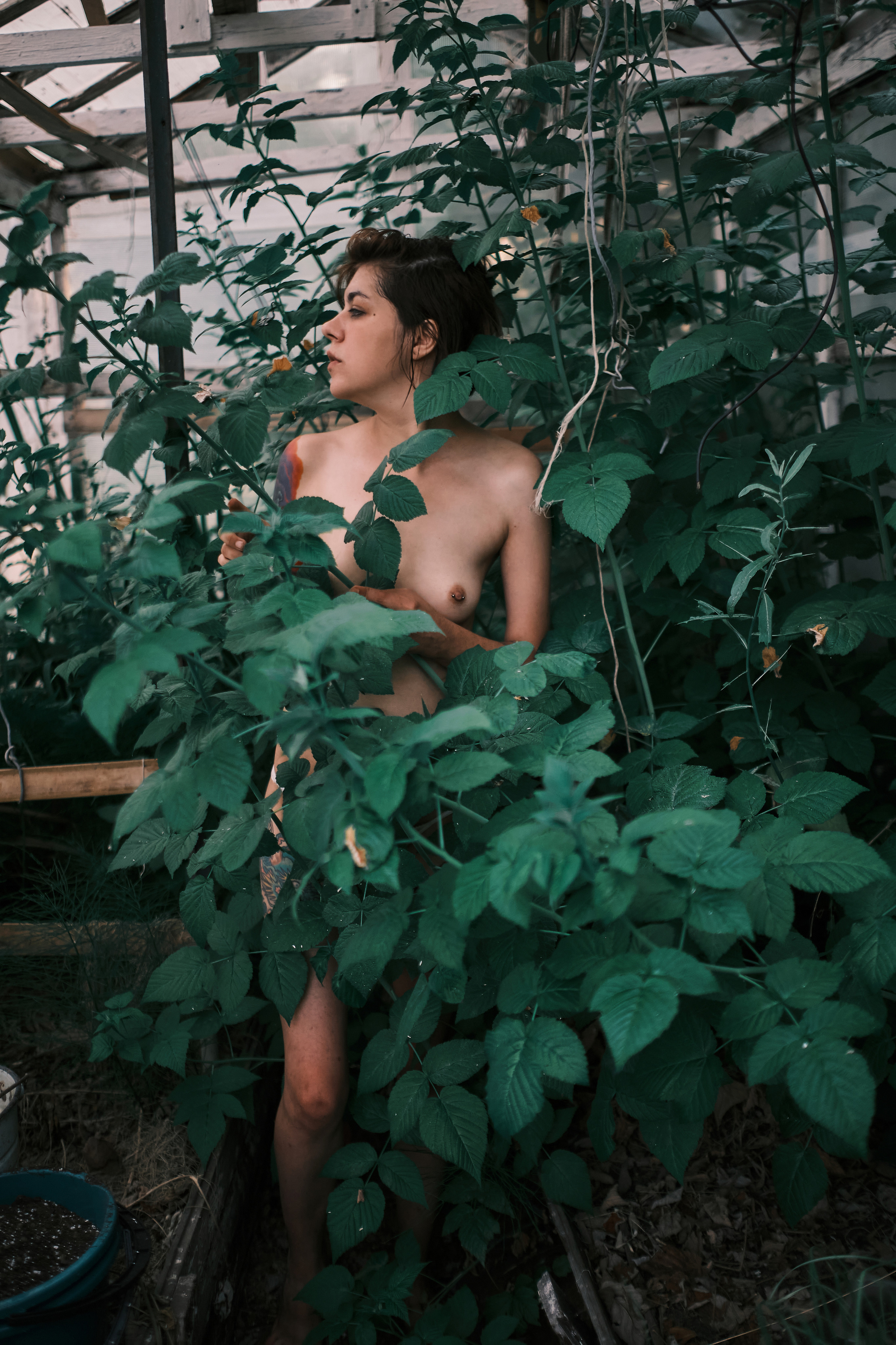 Фотосессия на дачи с Настей. Портретная фотосъемка в Москве. Фотограф Алексей Афанасьев