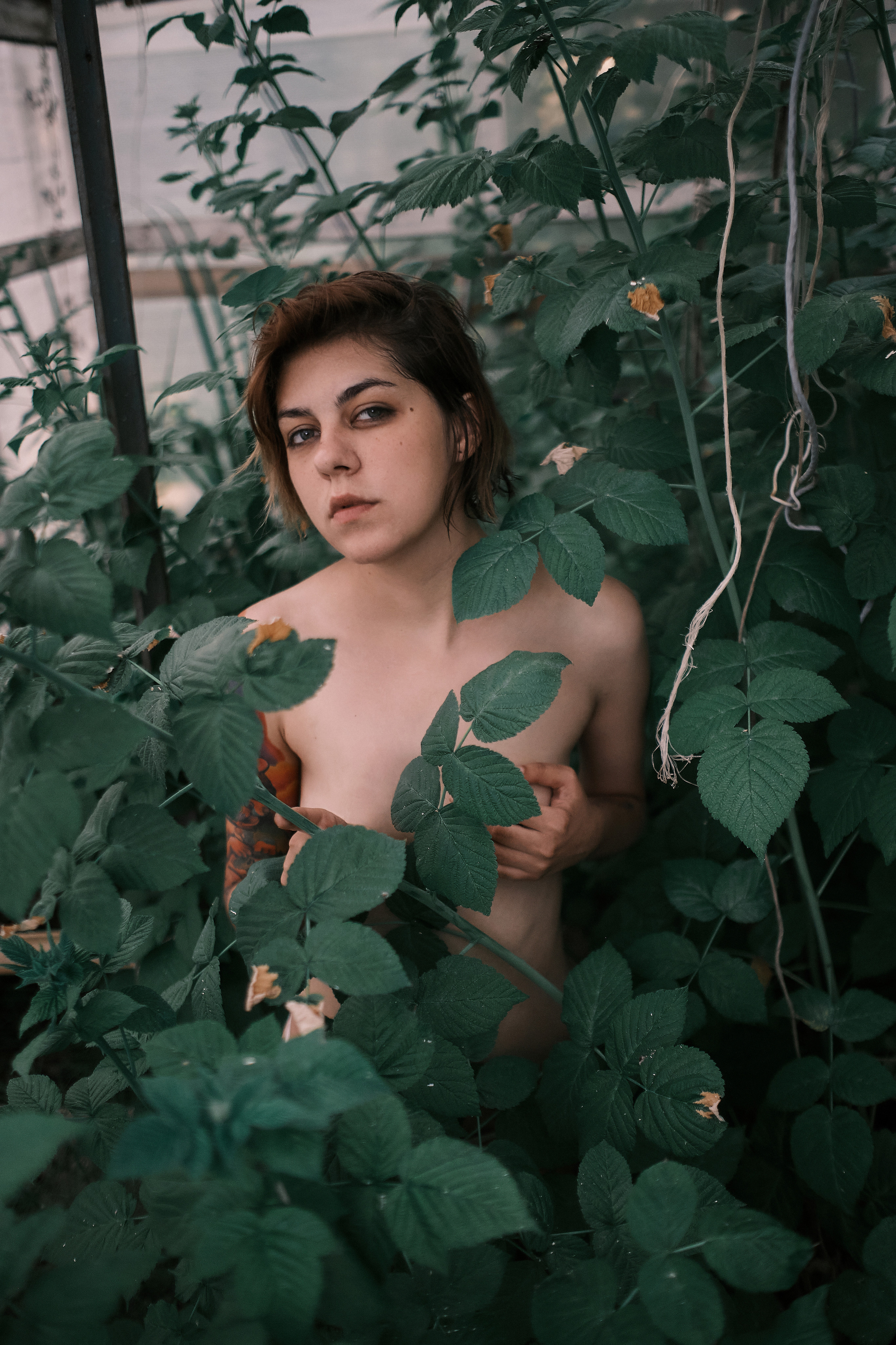 Фотосессия на дачи с Настей. Портретная фотосъемка в Москве. Фотограф Алексей Афанасьев