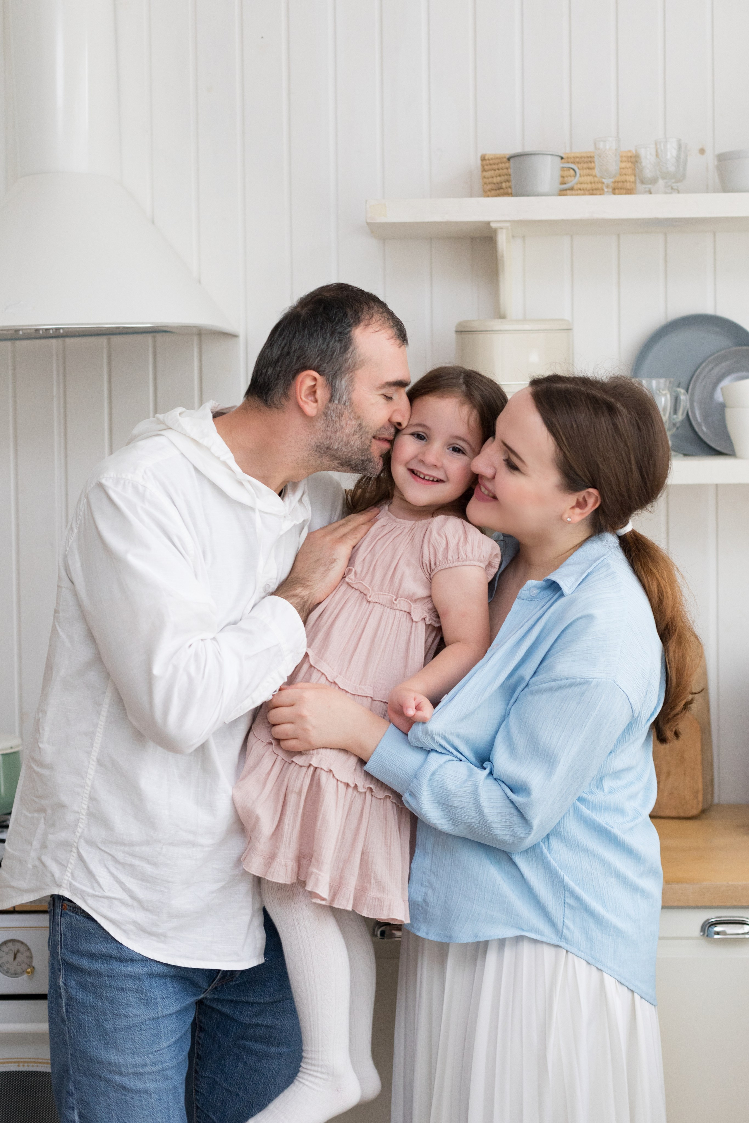 Студийная семейная фотосессия. Детский и контент фотограф Надя Волкова Санкт-Петербург