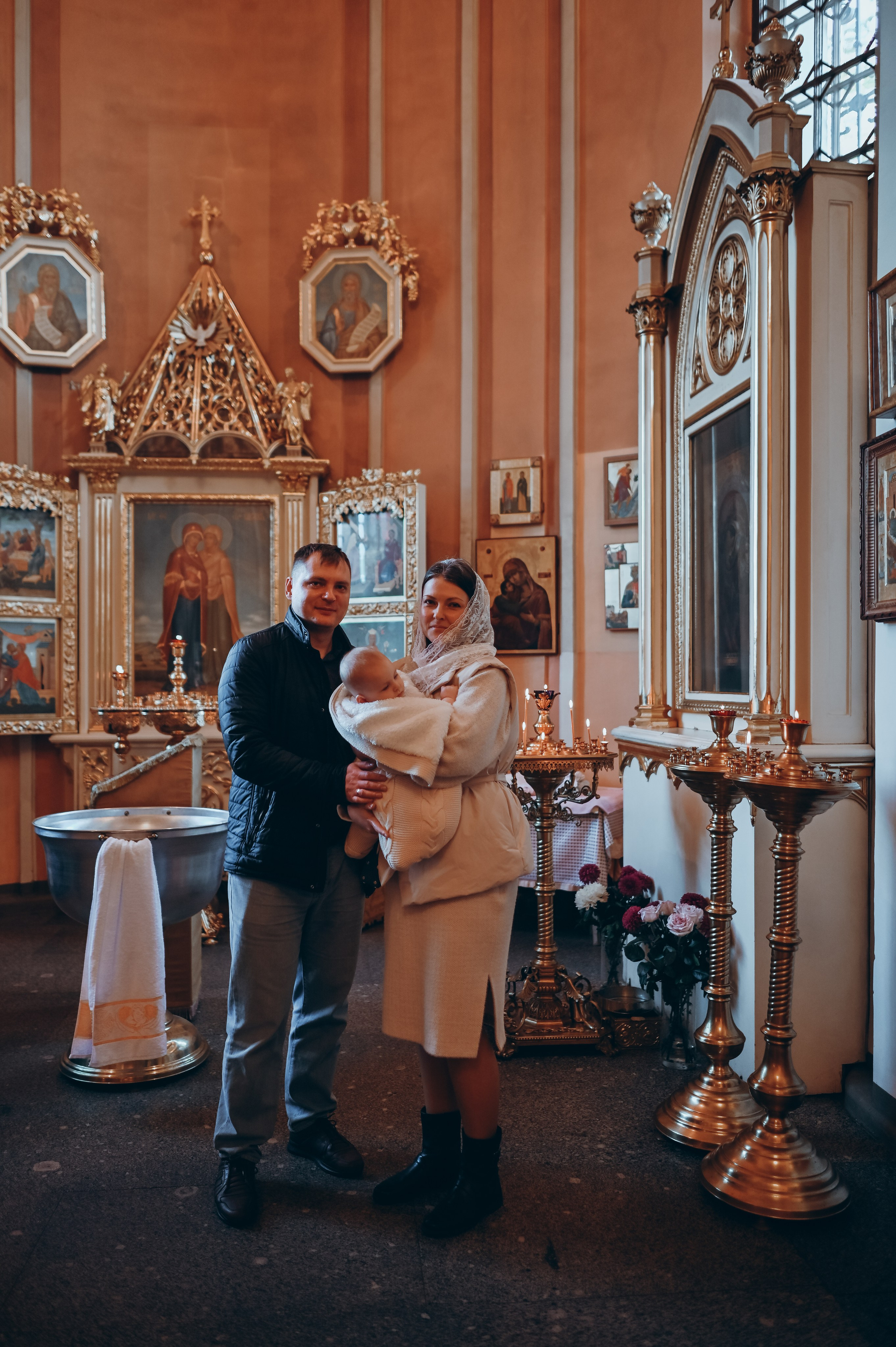 Крещение Любочки. Семейный и свадебный фотограф в Санкт-Петербурге Яна