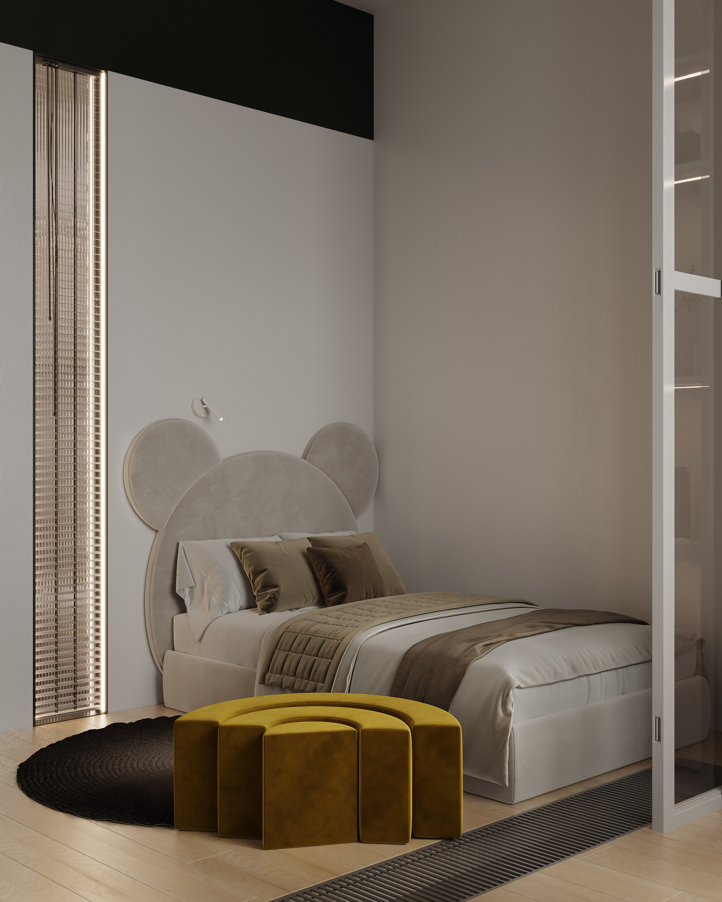 Квартира для LSD Bureau. 3D визуализация интерьера и архитектурной среды