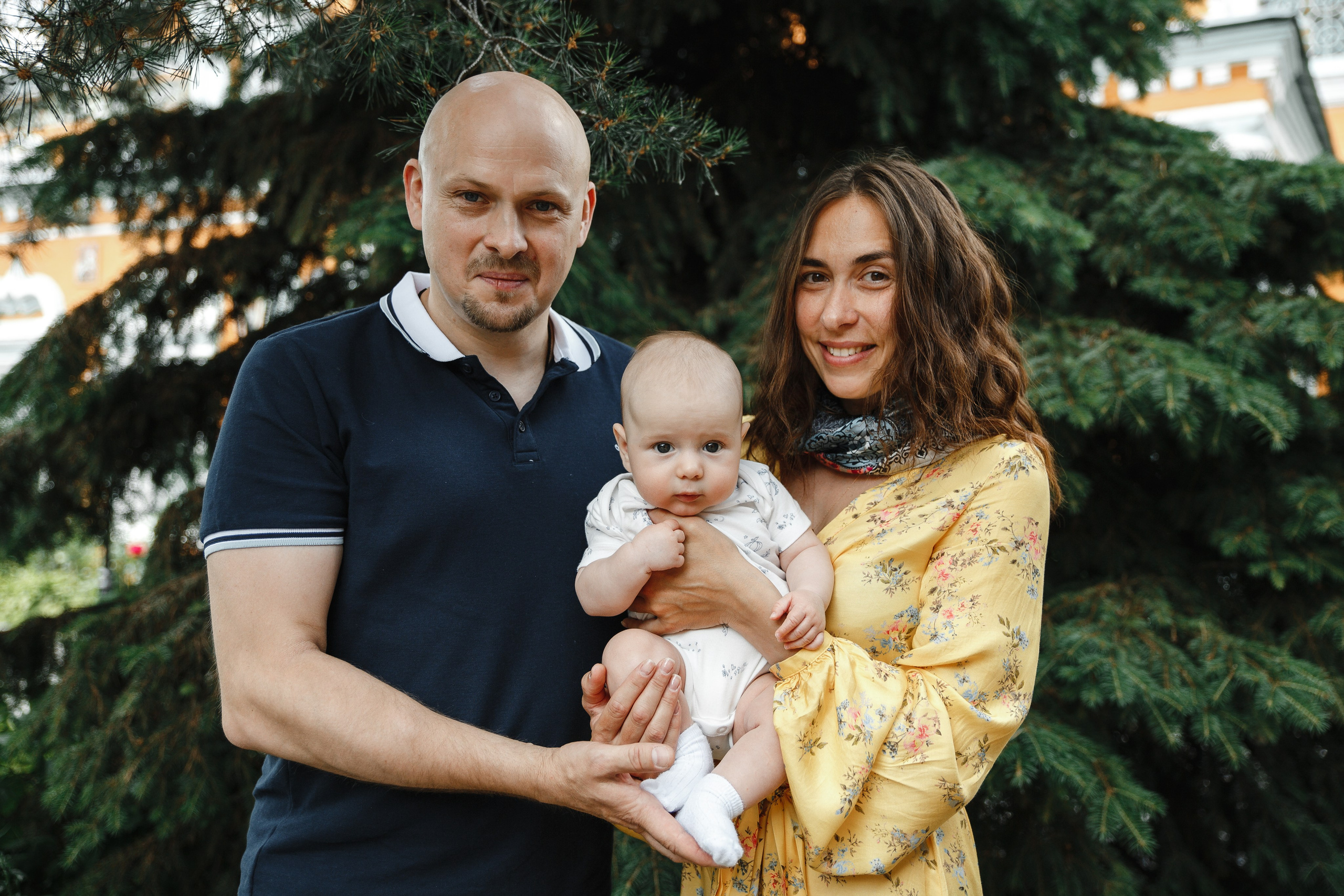 Крещение в Храме Григория Неокесарийского на Б. Полянке в Москве. Фотограф на Крещение Москва