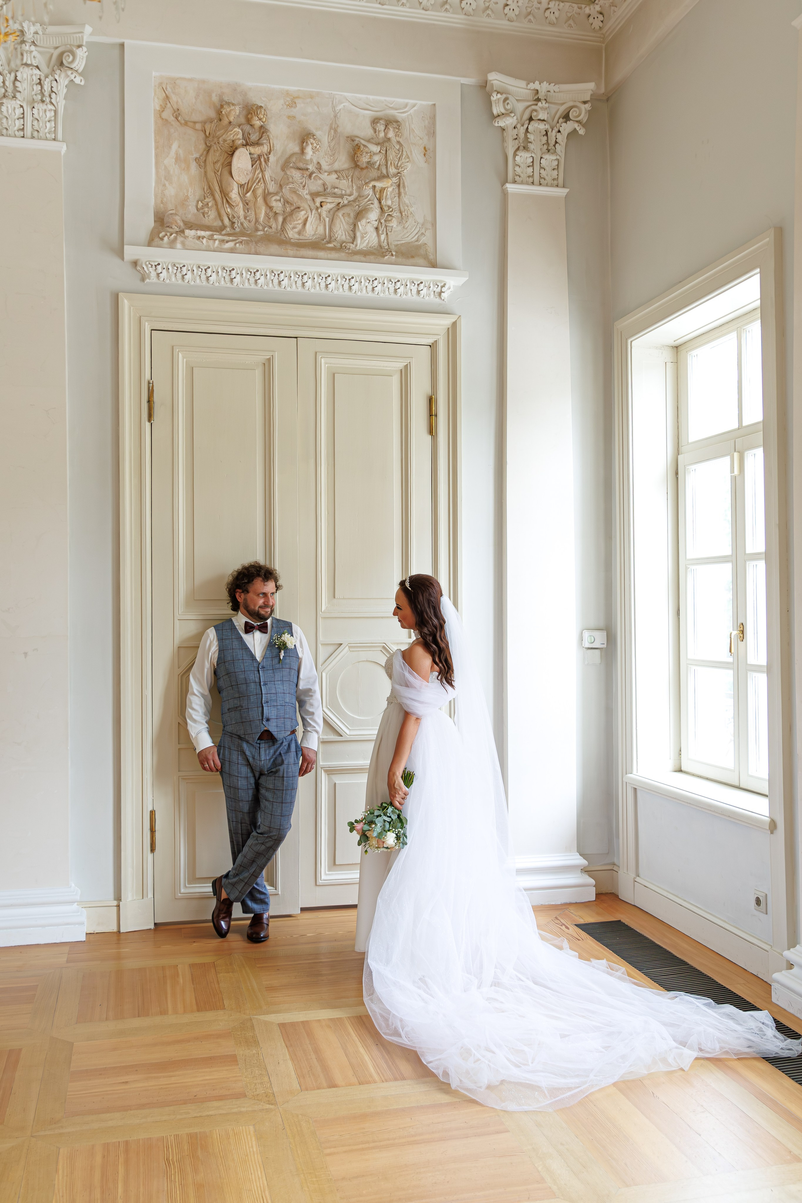 Регистрация брака в усадьбе Муравьевых-Апостолов. Свадебный фотограф Москва и МО Сергей Киржаев