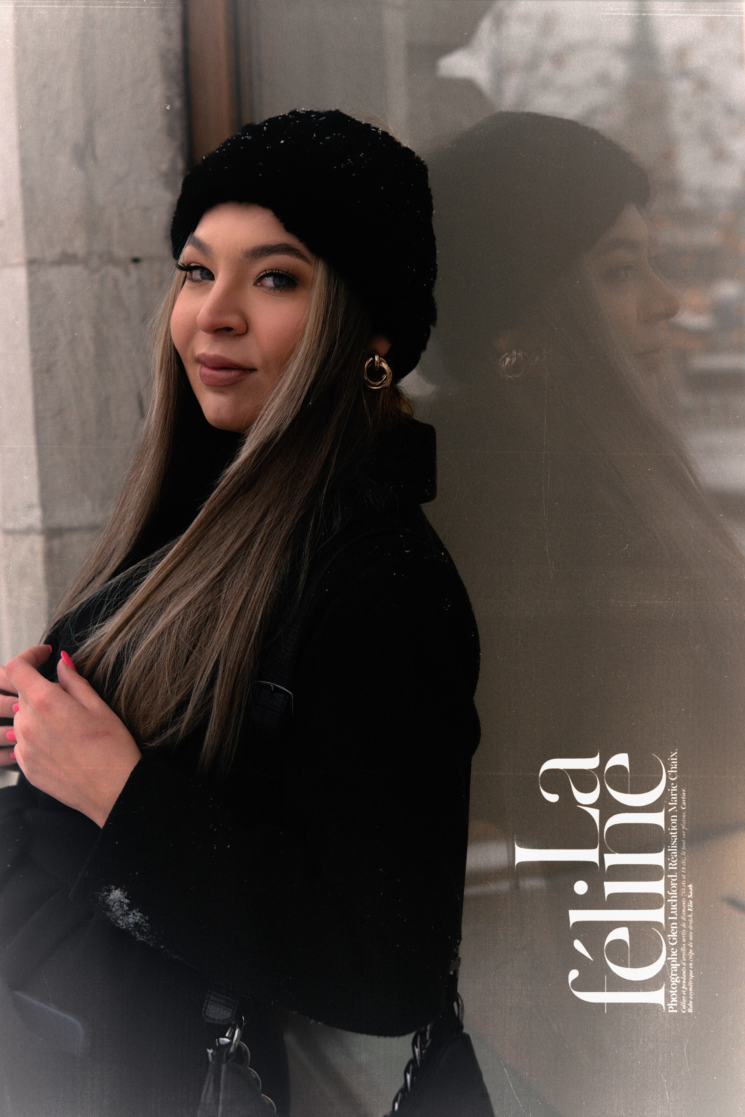 Зимняя фотосессия на Красной площади. Винтаж фото. Фотограф Наталья Воронина Москва