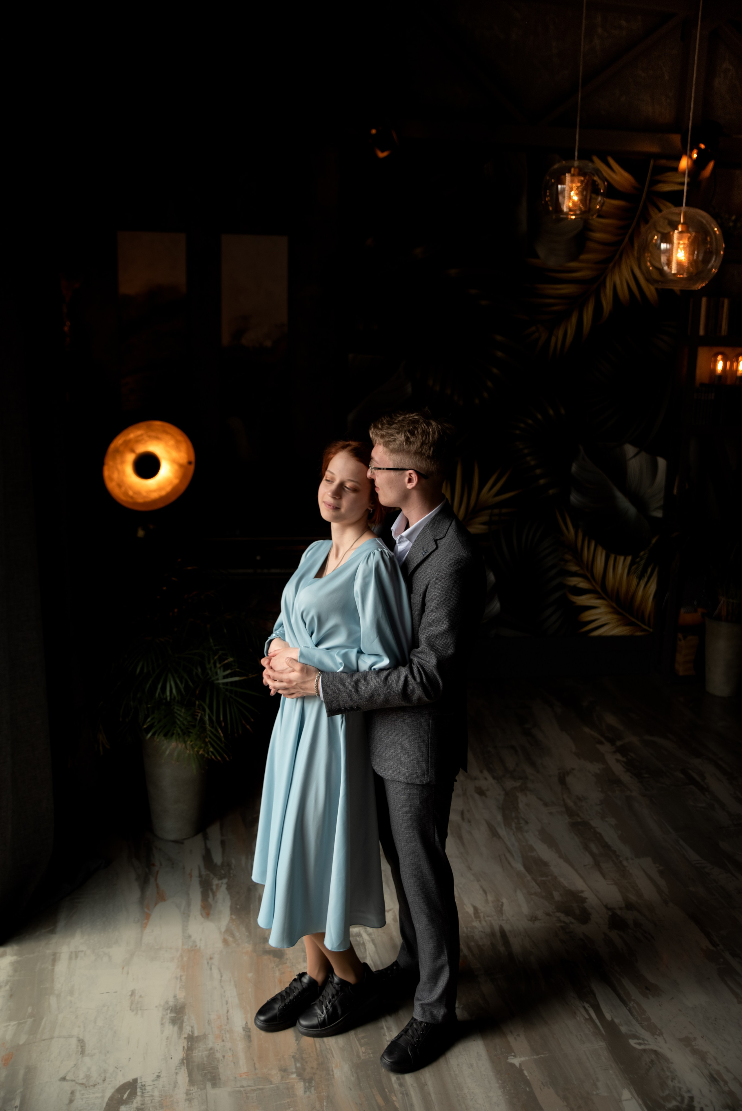 Дмитрий и Марина. LOVESTORY в студии. Семейный и детский фотограф в Туле Светлана Воронкова