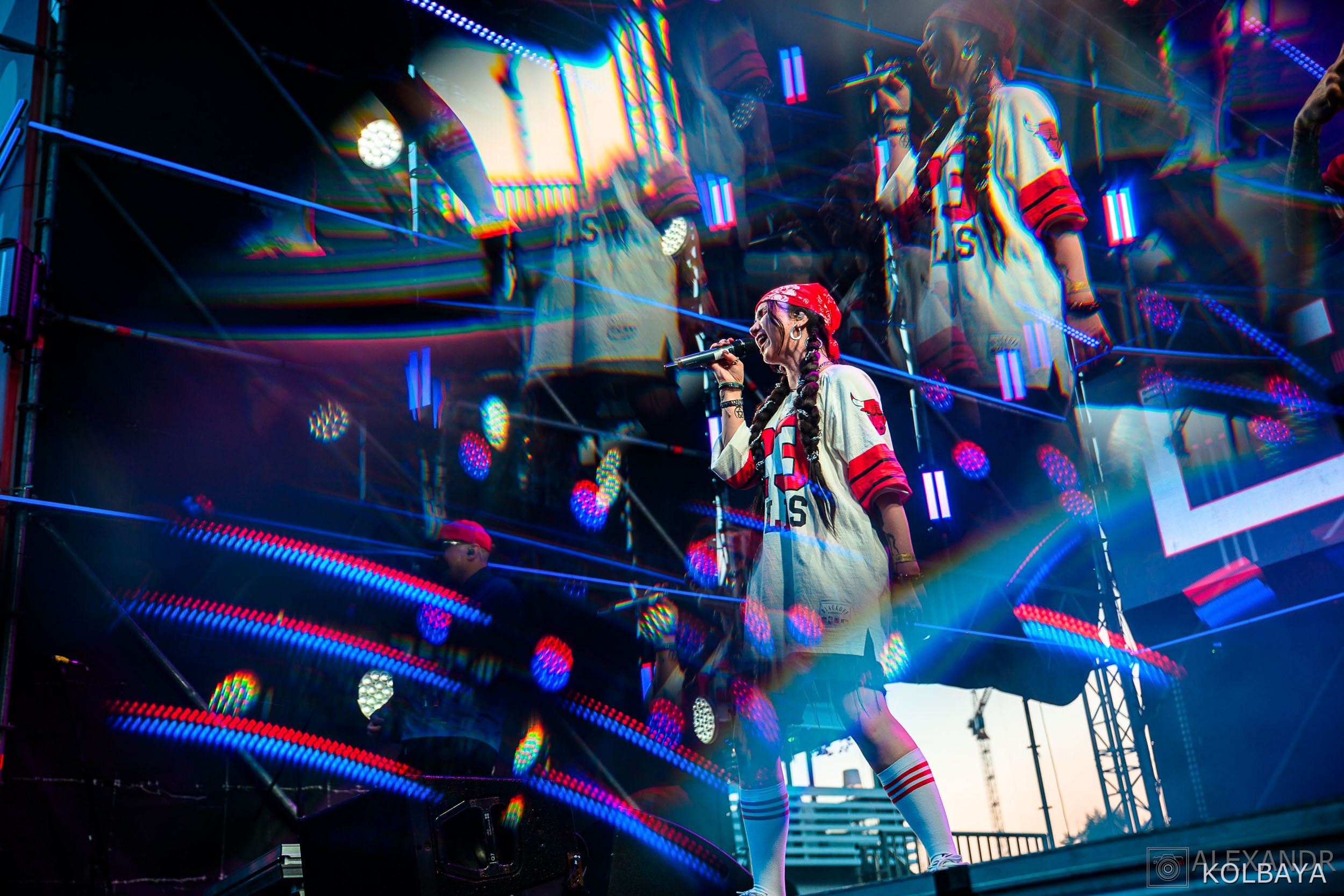 Фоторепортаж с концерта группы СЛОТ на Red Summer 2025. Концертный и театральный репортажный фотограф в Москве Александр Колбая