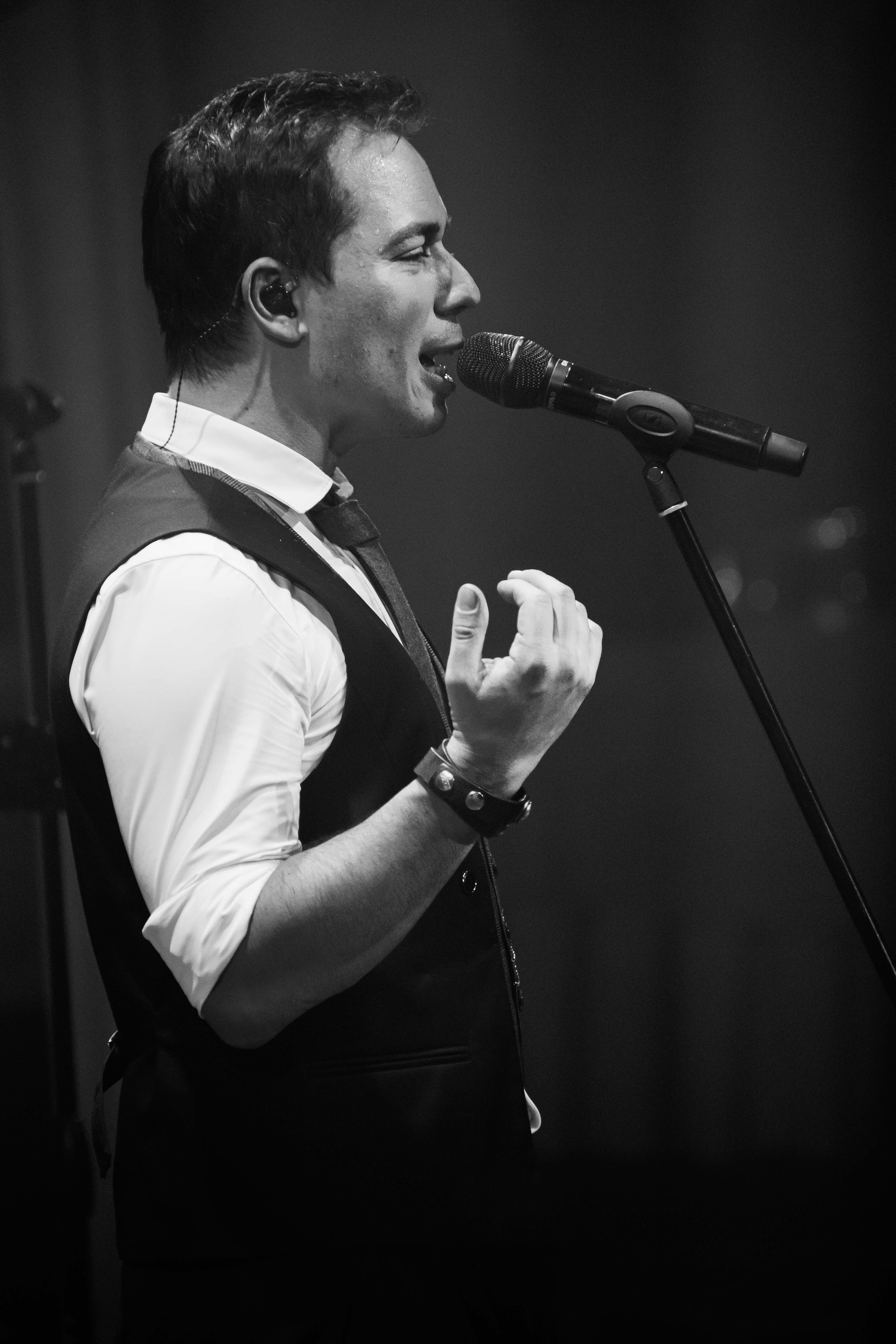 Концертное. ЧБ Фотограф Ольга Лесли