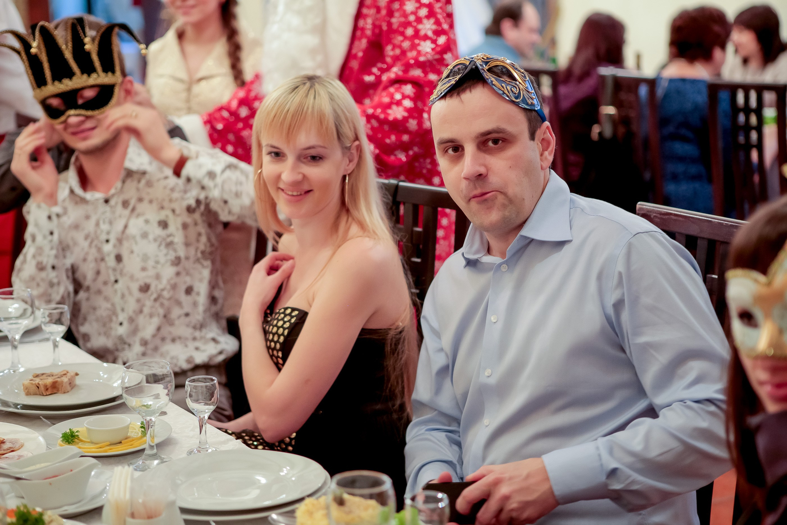 Корпоратив. Max Matvich and Victoria Basova are professionals in their field